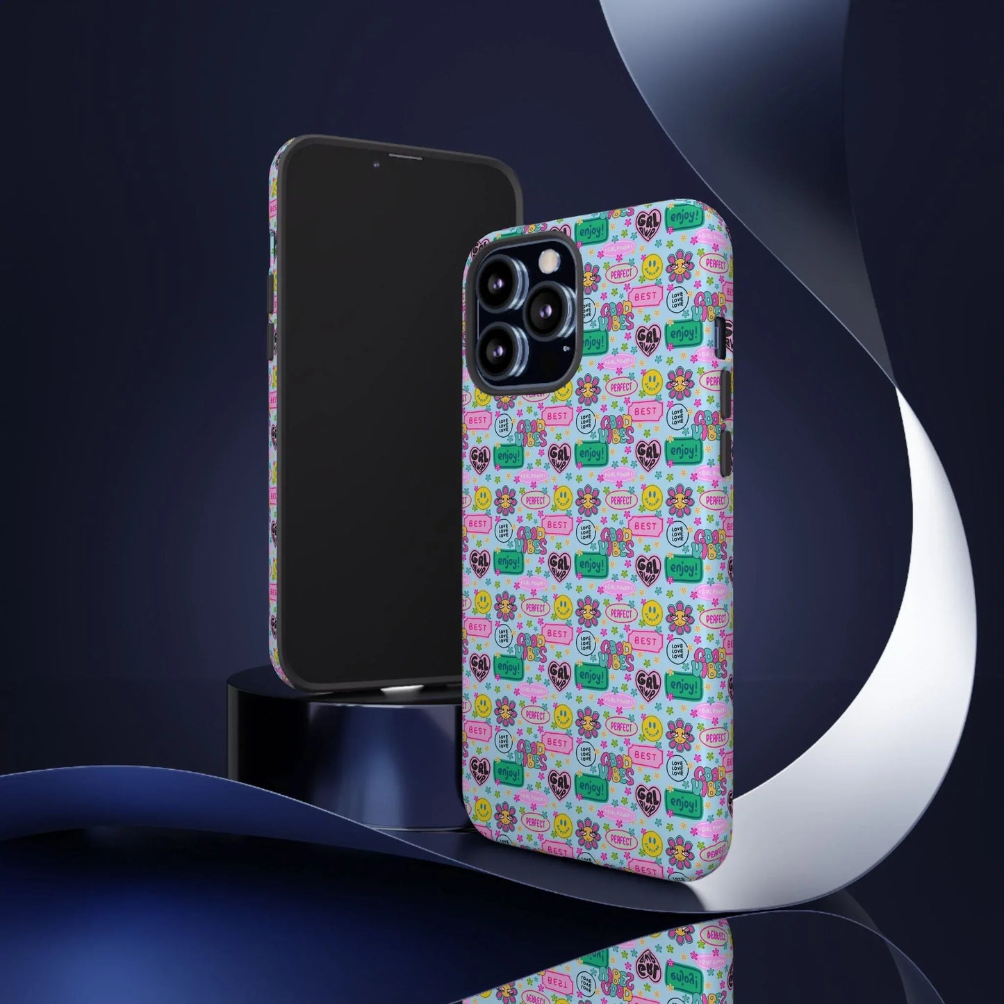 Girl Power Good Vibes iPhone Case - 13 Pro Max / Matte - Phone