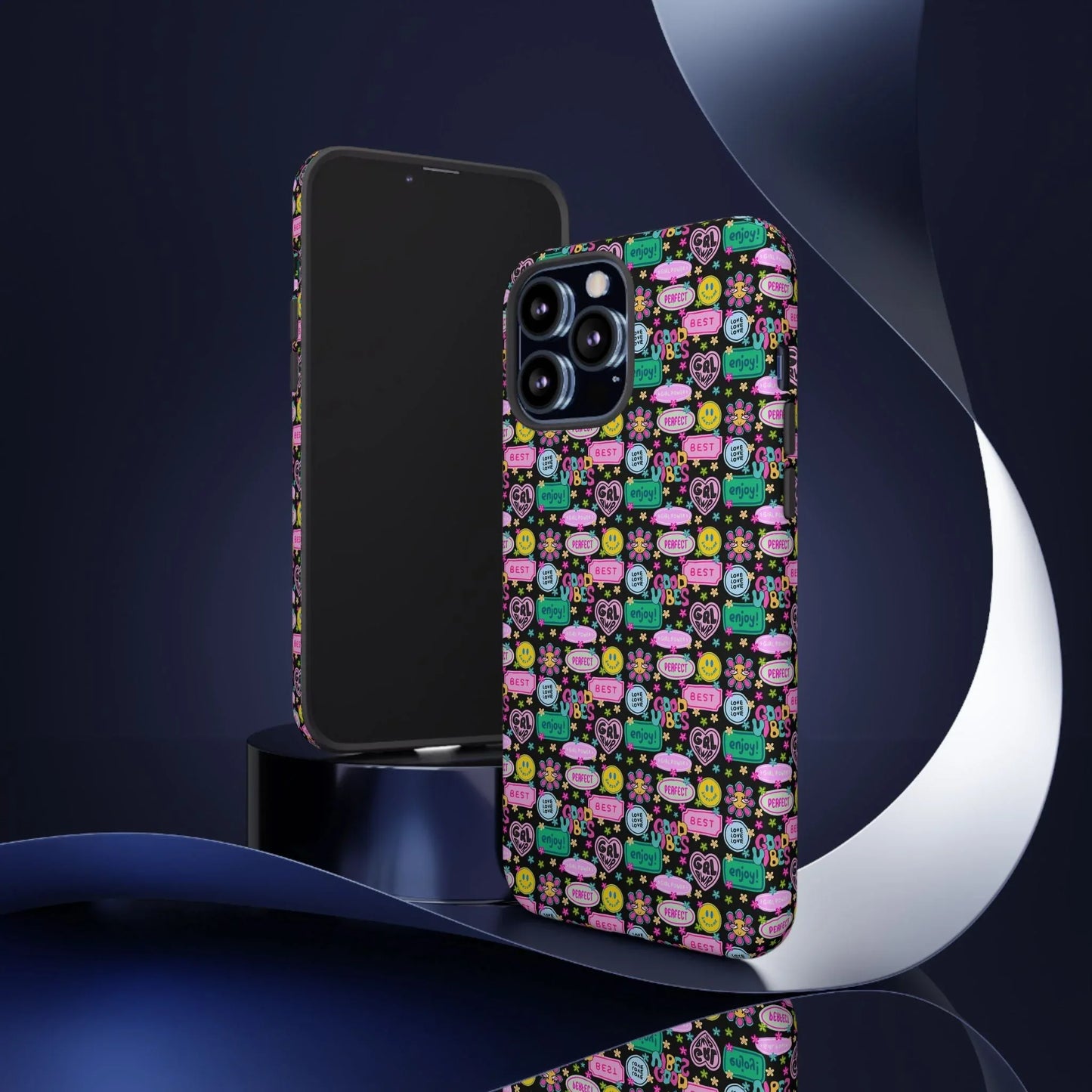 Girl Power Good Vibes iPhone Case - 13 Pro Max / Matte - Phone