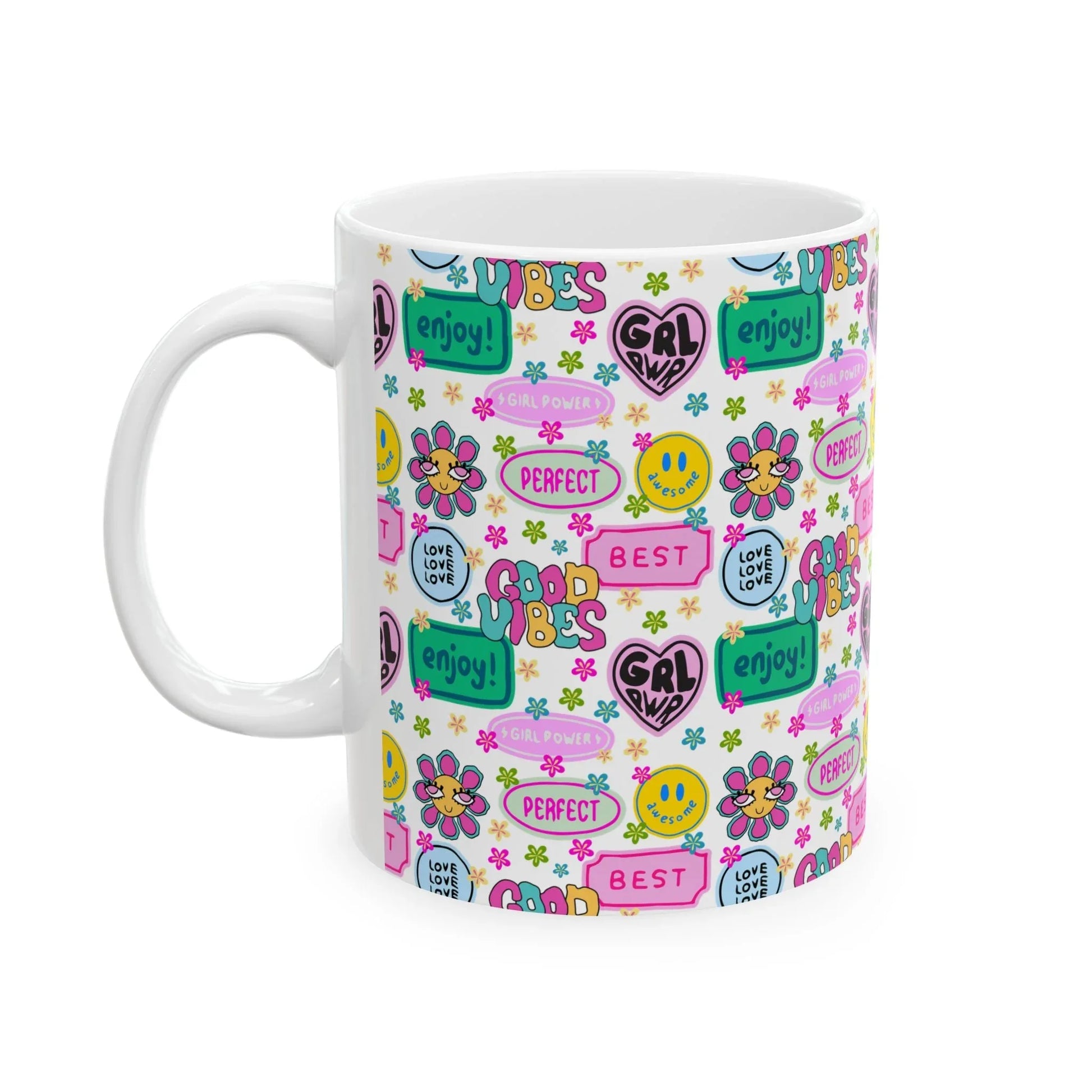 Girl Power Good Vibes Mug - 11oz