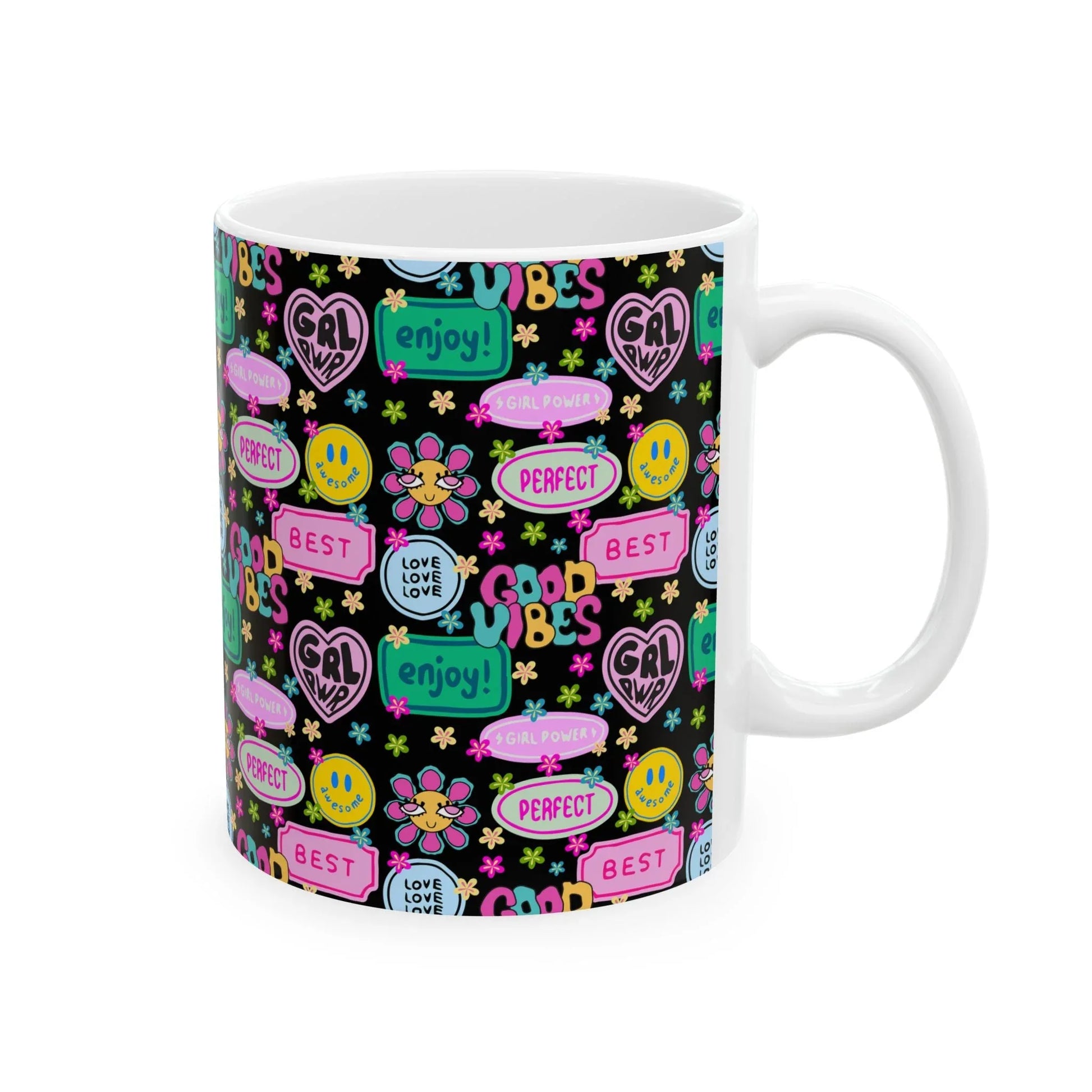 Girl Power Good Vibes Mug - 11oz