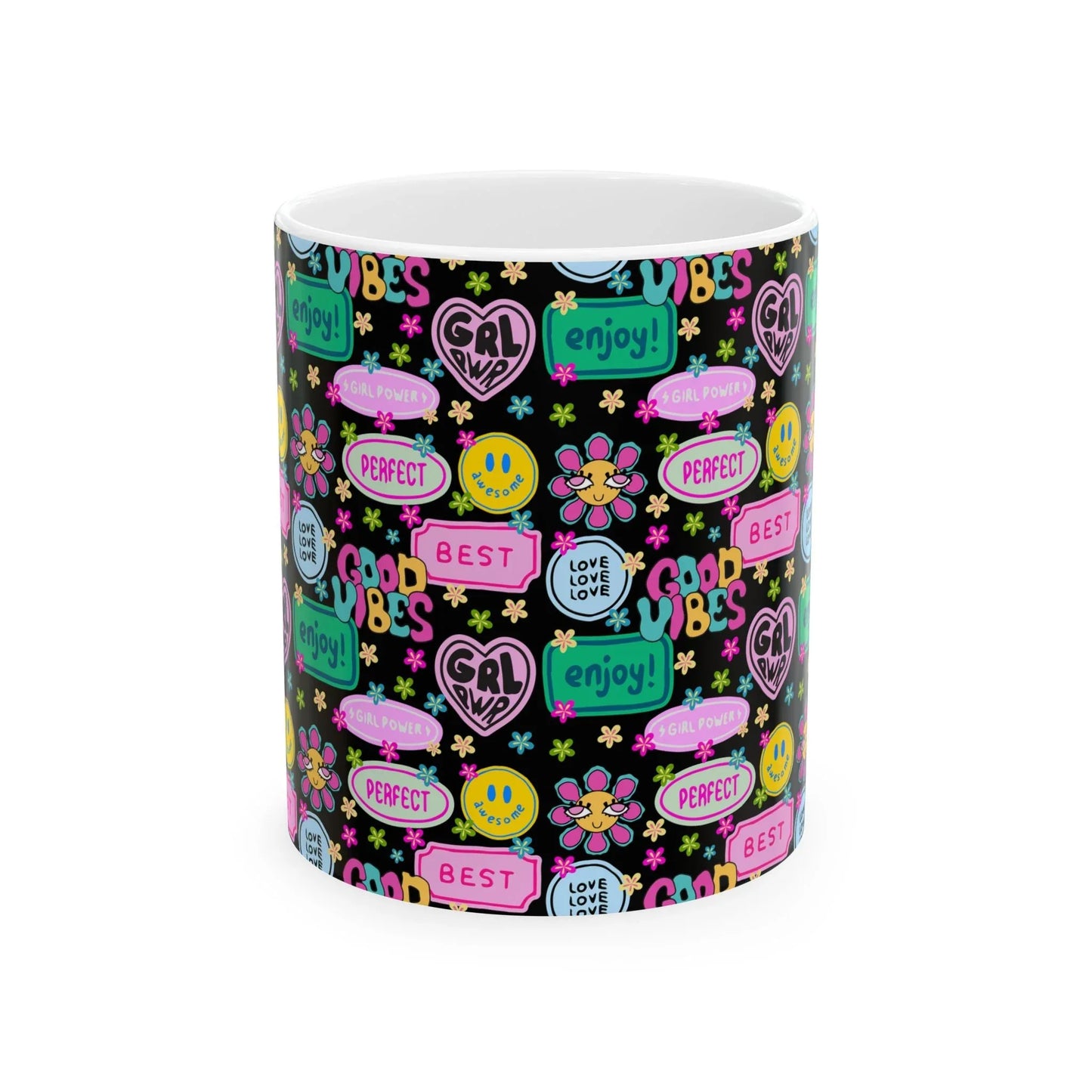 Girl Power Good Vibes Mug - 11oz