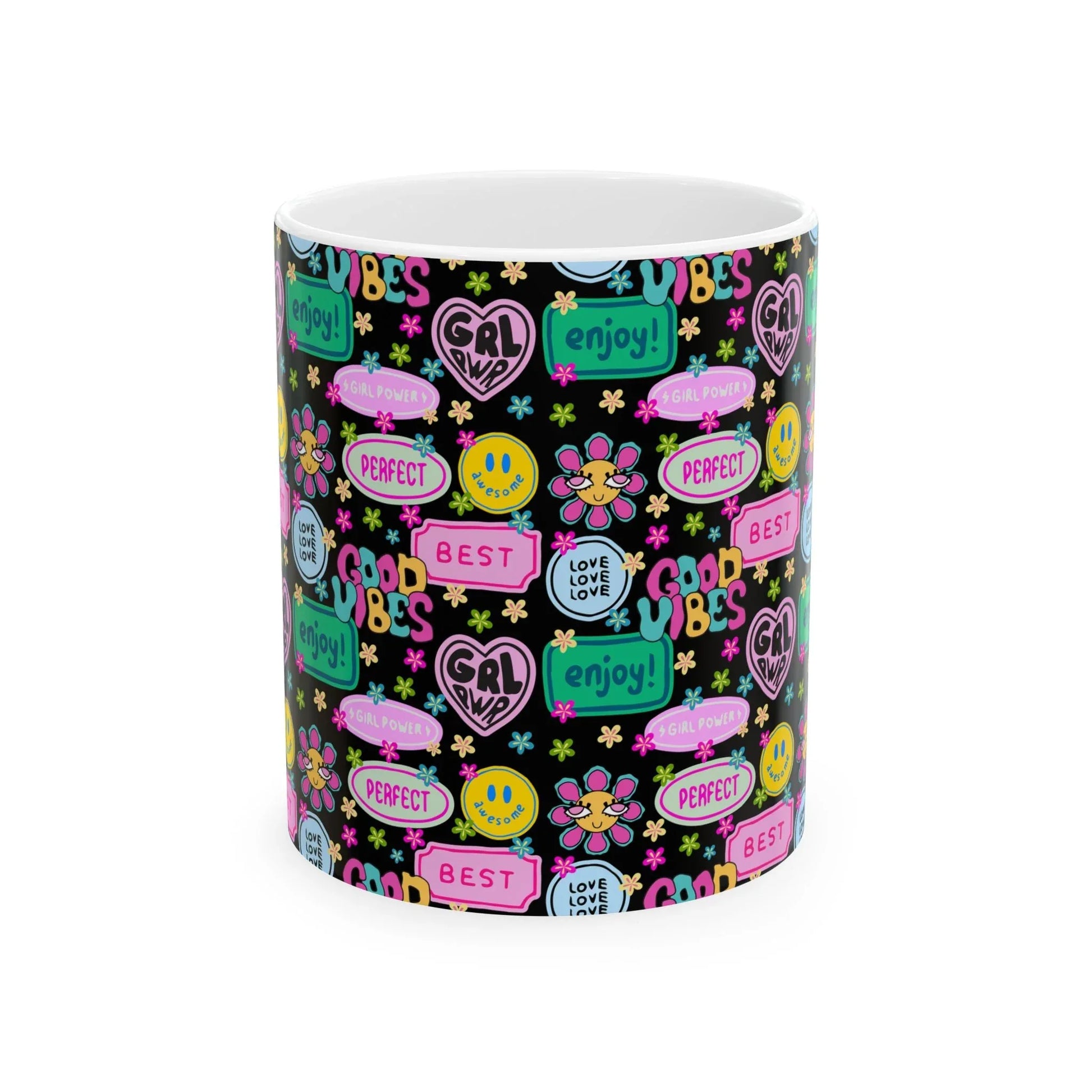 Girl Power Good Vibes Mug - 11oz