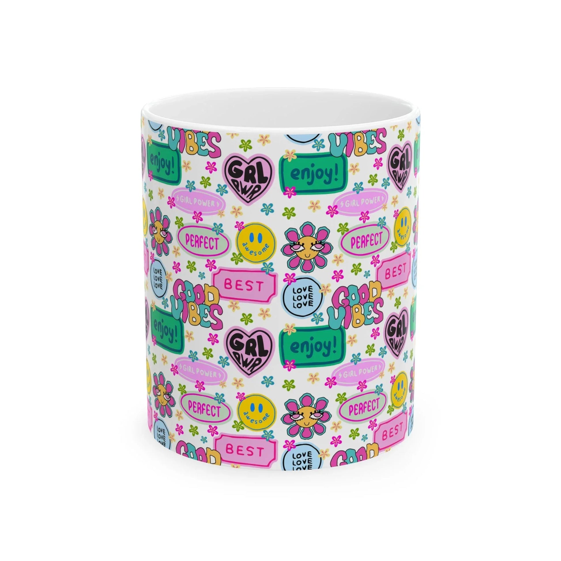 Girl Power Good Vibes Mug - 11oz