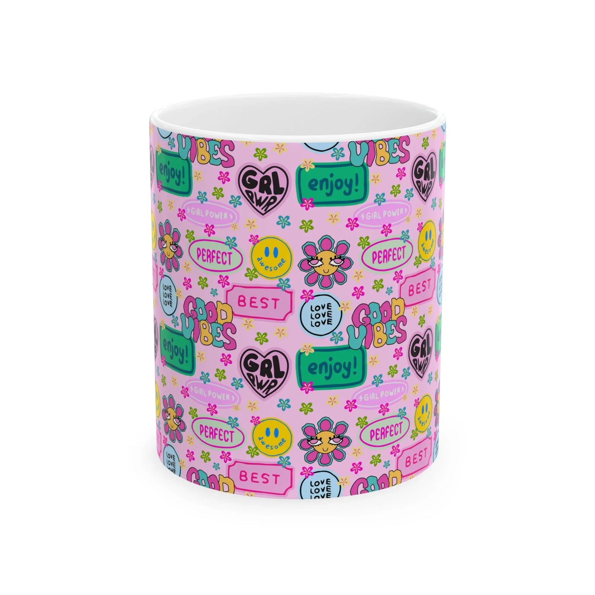 Girl Power Good Vibes Mug - 11oz