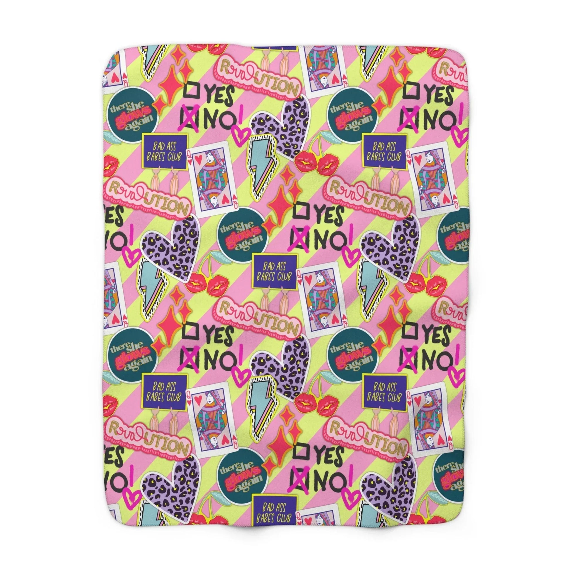 Girl Power Revolution Blanket - 50’’ × 60’’ - Home Decor