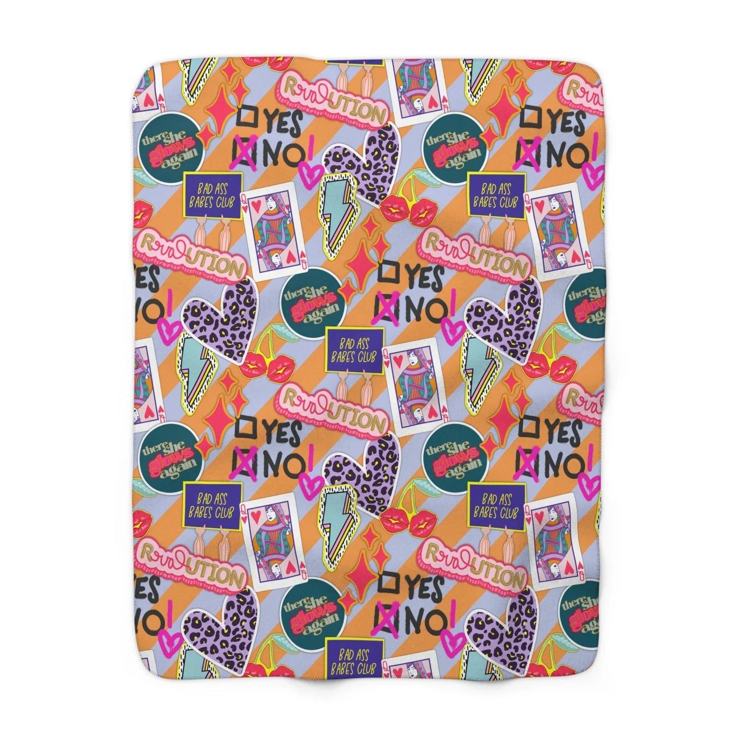 Girl Power Revolution Blanket - 50’’ × 60’’ - Home Decor