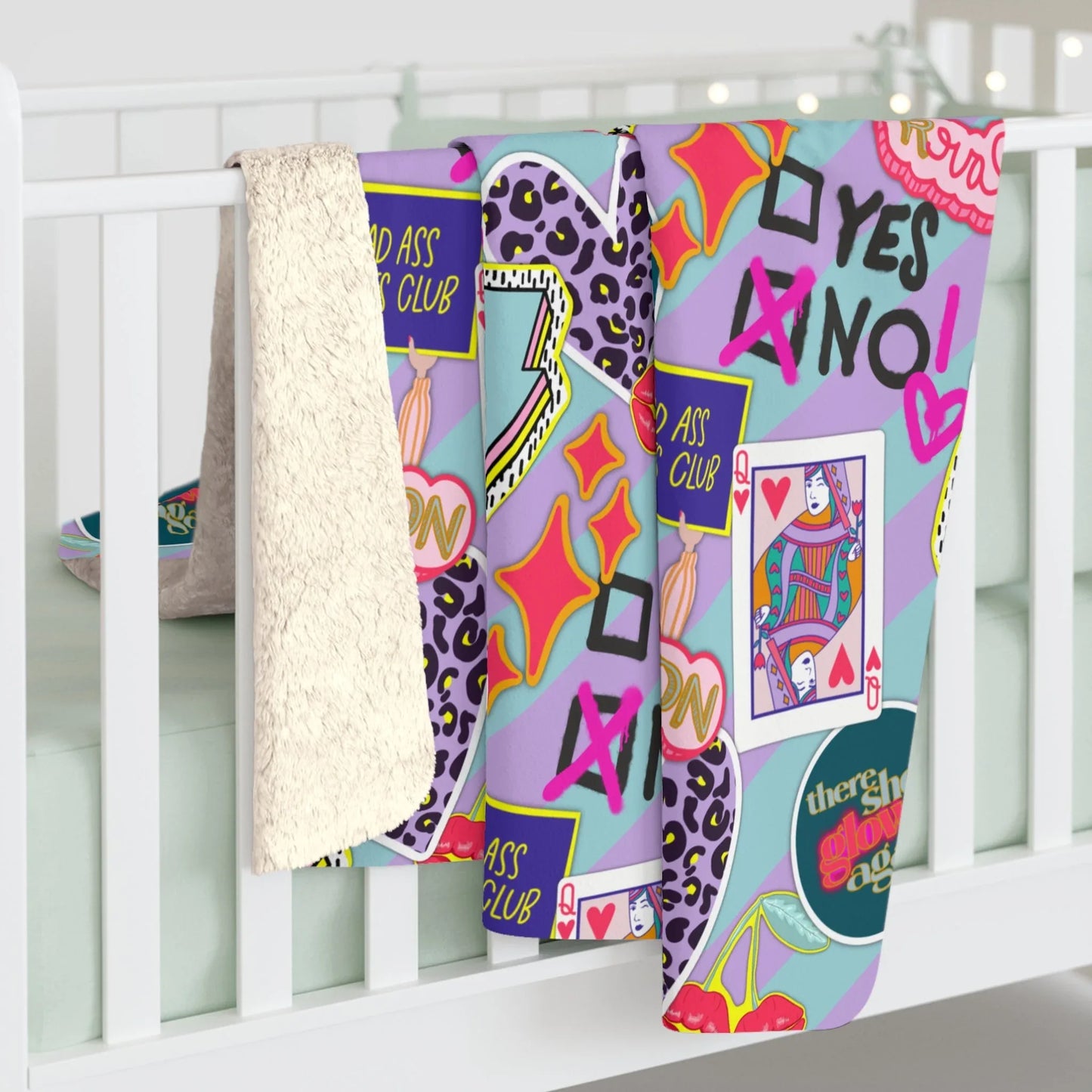 Girl Power Revolution Blanket - 50’’ × 60’’ - Home Decor