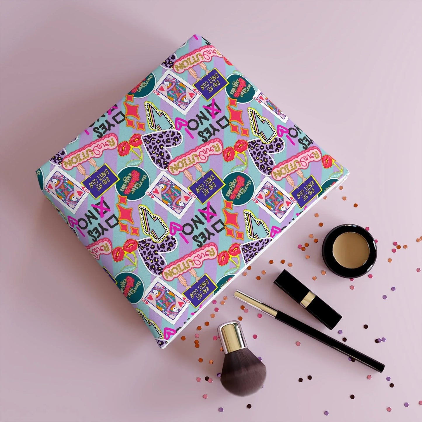 Girl Power Revolution Cosmetic Bag - 10.2’’ × 8.3’’ - Bags