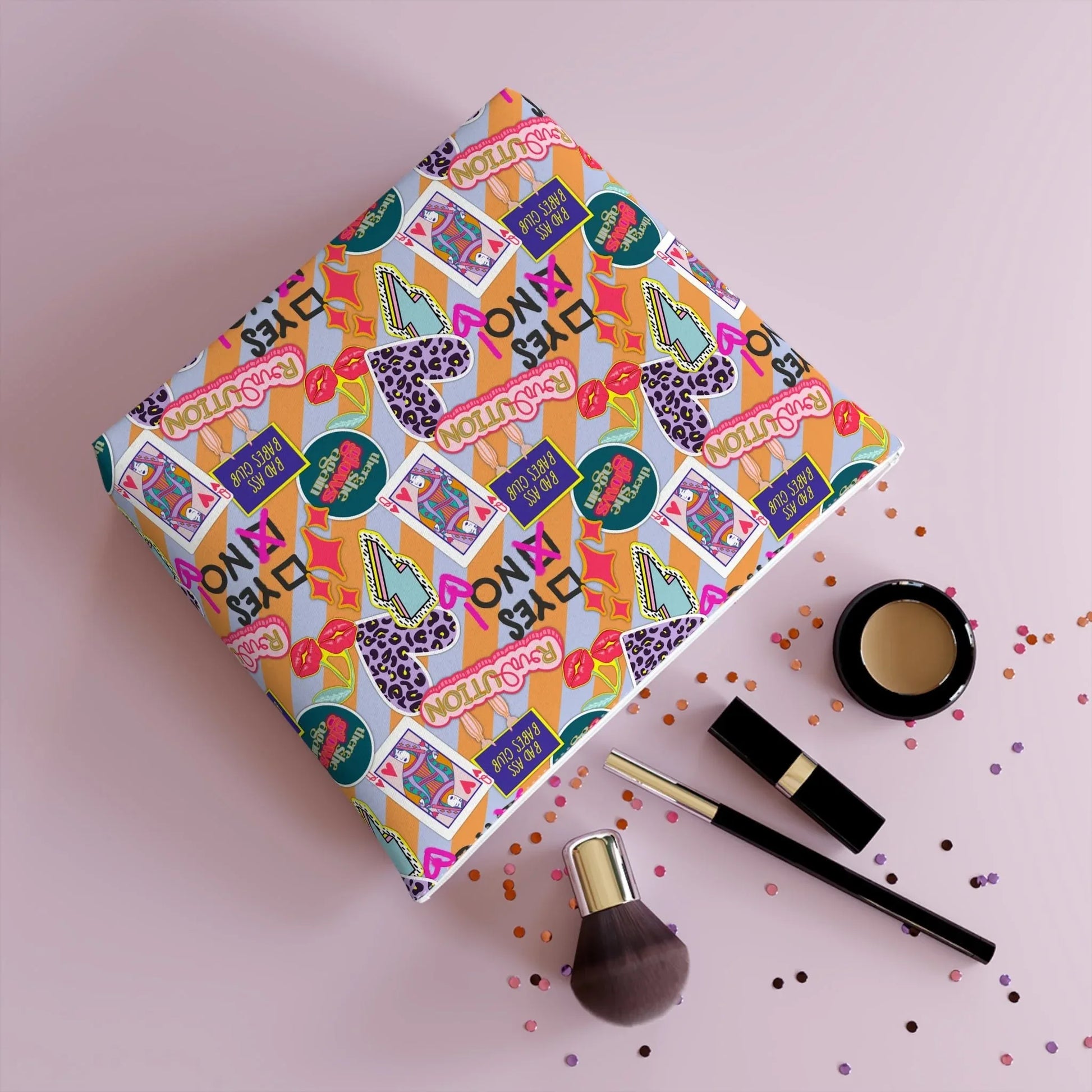Girl Power Revolution Cosmetic Bag - 10.2’’ × 8.3’’ - Bags