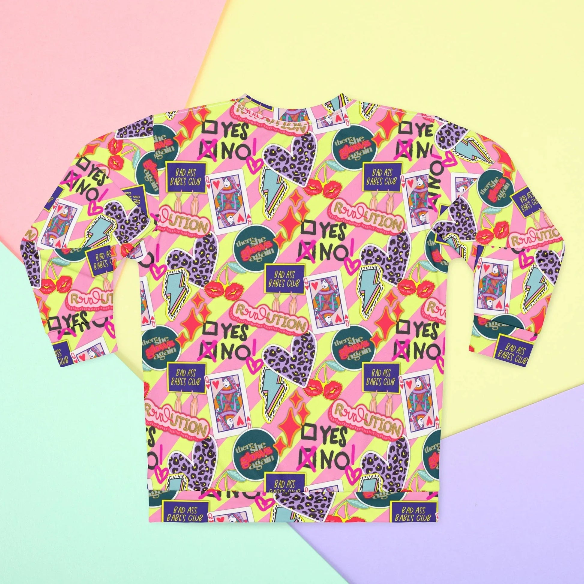 Girl Power Revolution Sweatshirt - All Over Prints