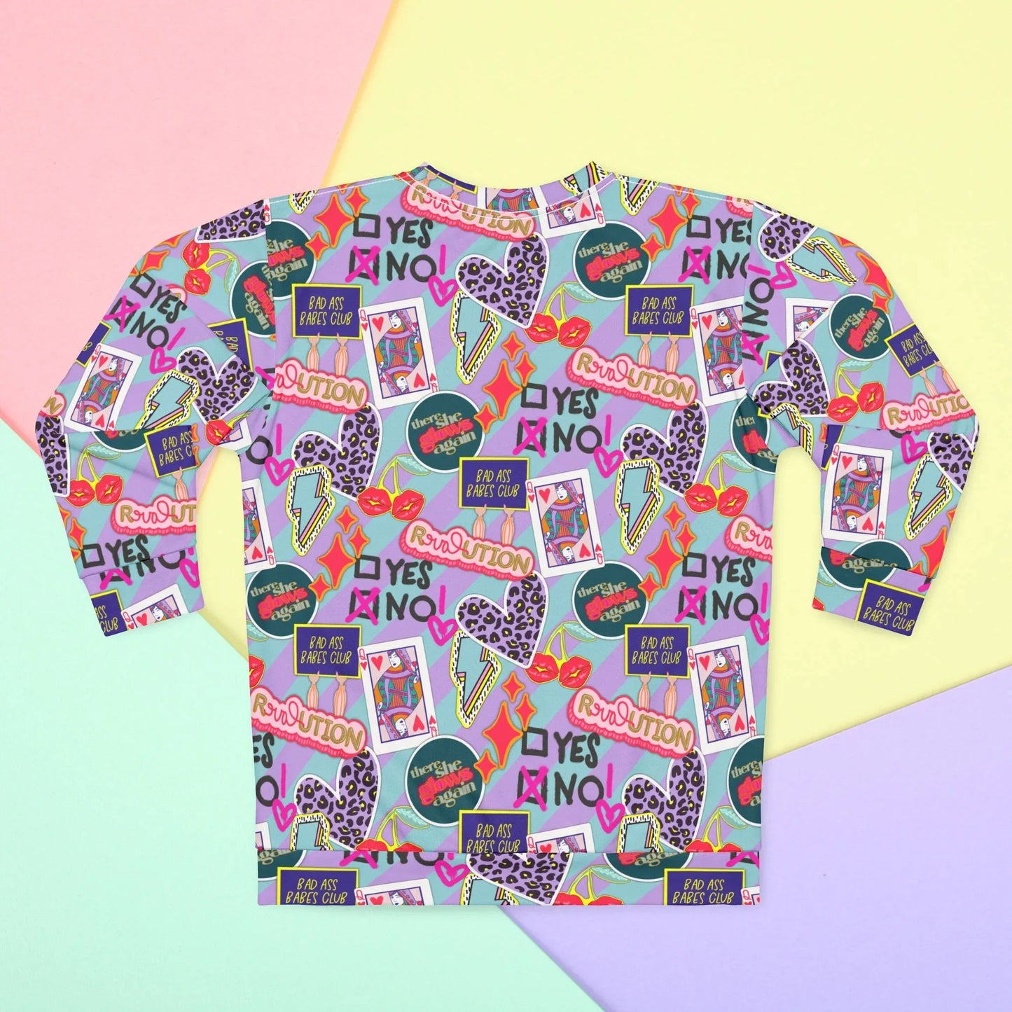 Girl Power Revolution Sweatshirt - All Over Prints