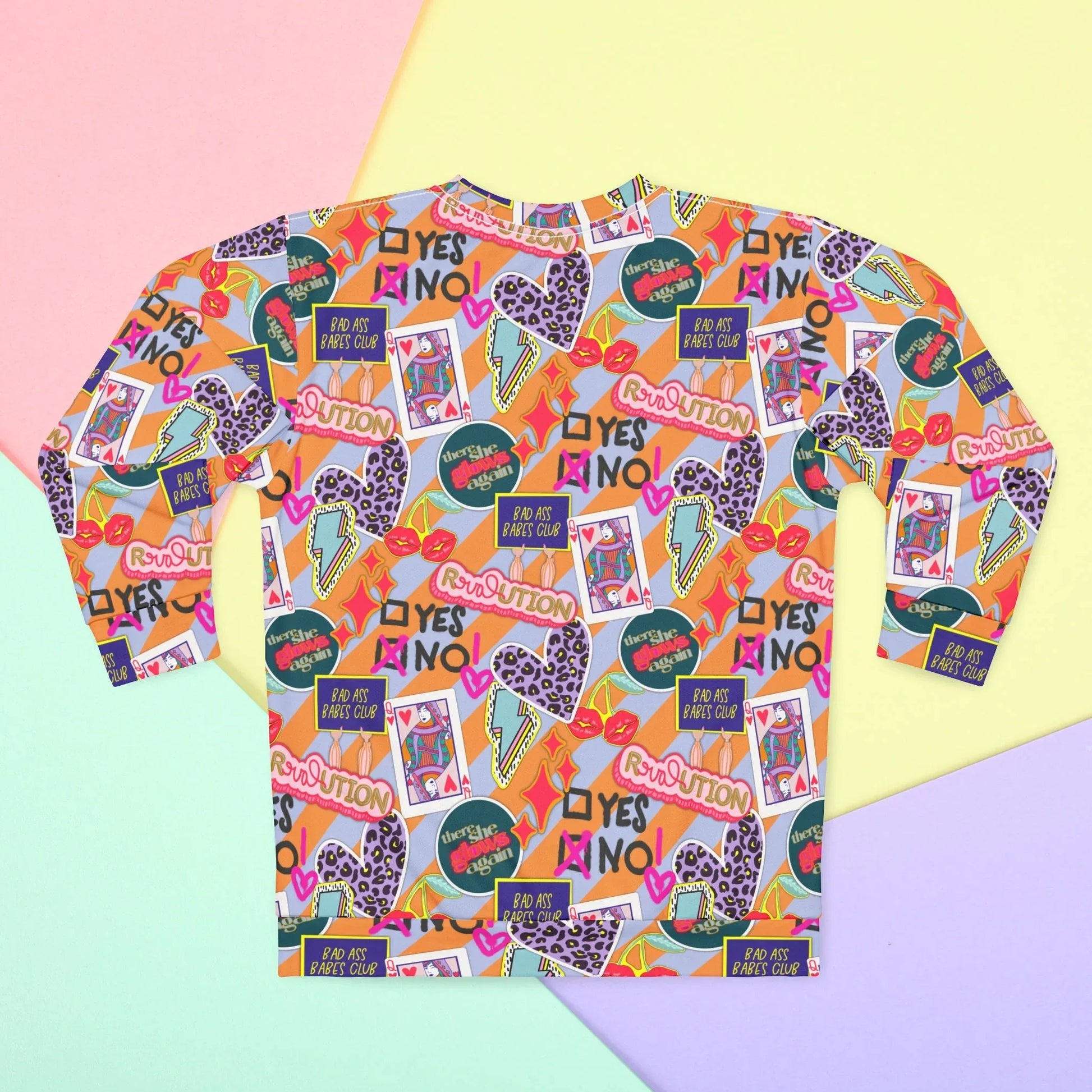 Girl Power Revolution Sweatshirt - All Over Prints