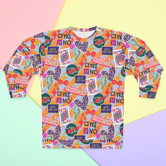 Girl Power Revolution Sweatshirt - XS - All Over Prints