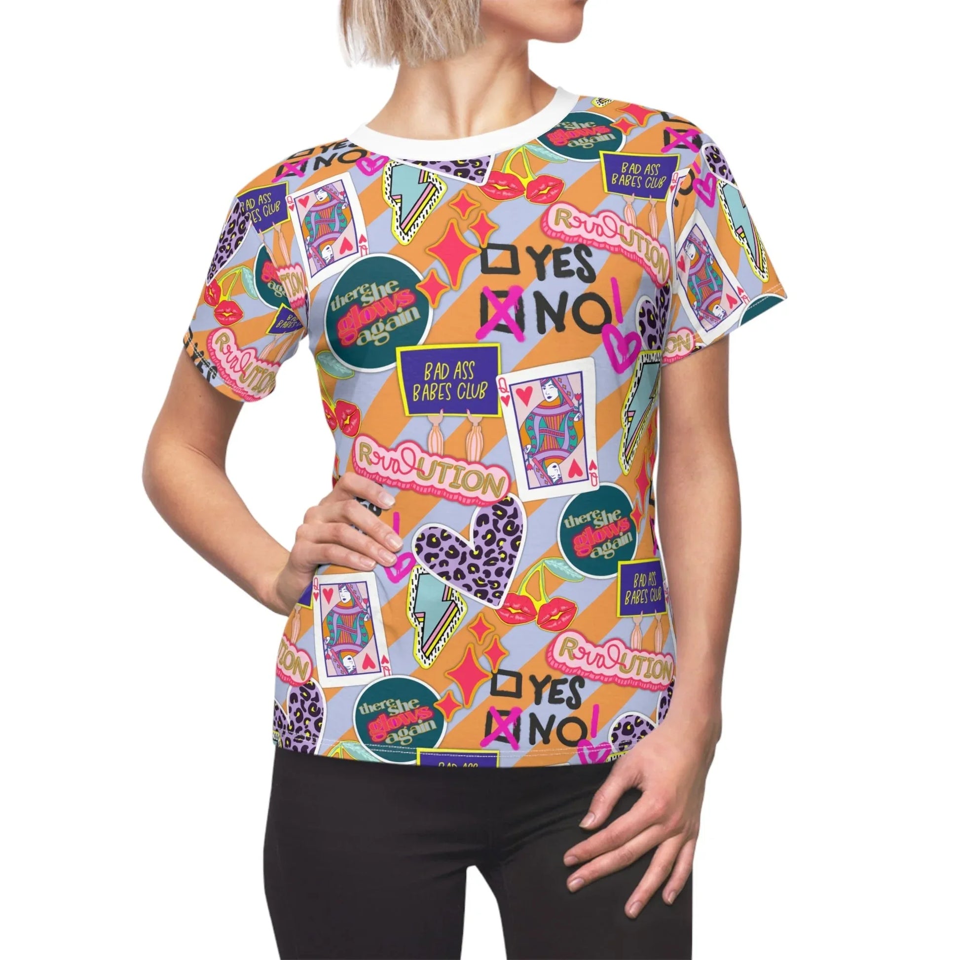 Girl Power Revolution T-Shirt - All Over Prints