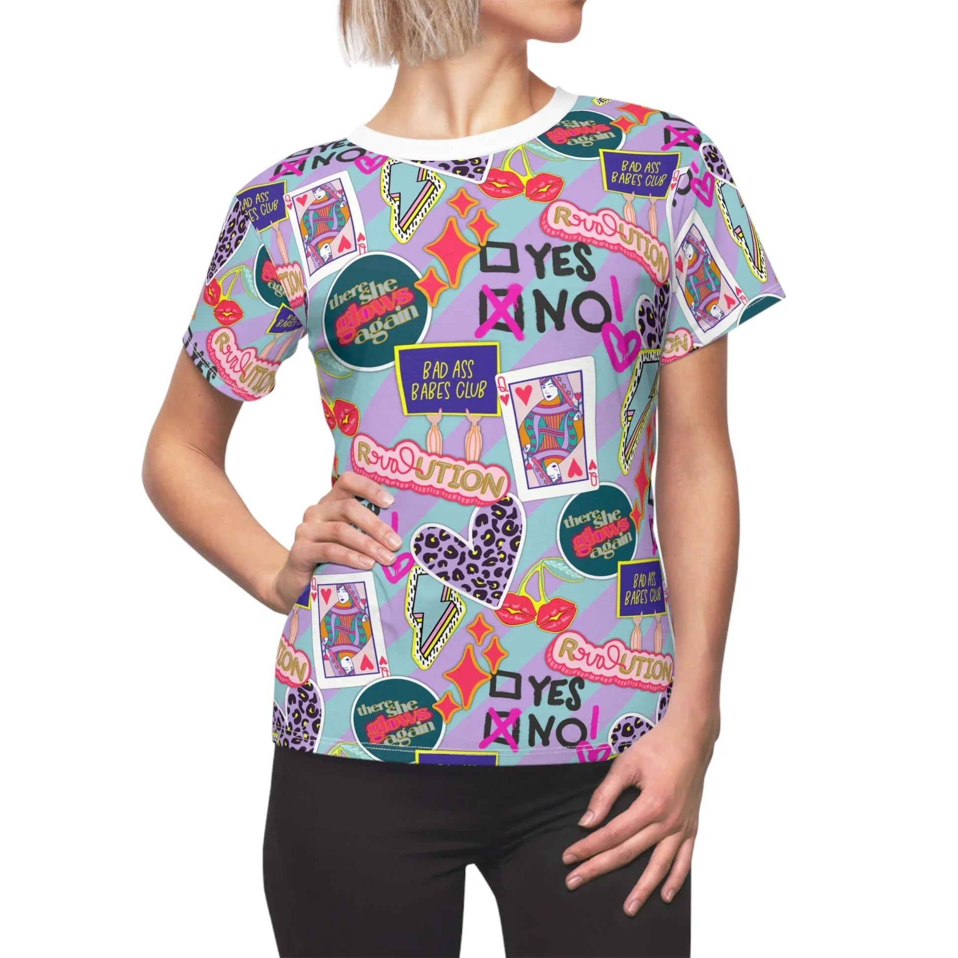 Girl Power Revolution T-Shirt - All Over Prints