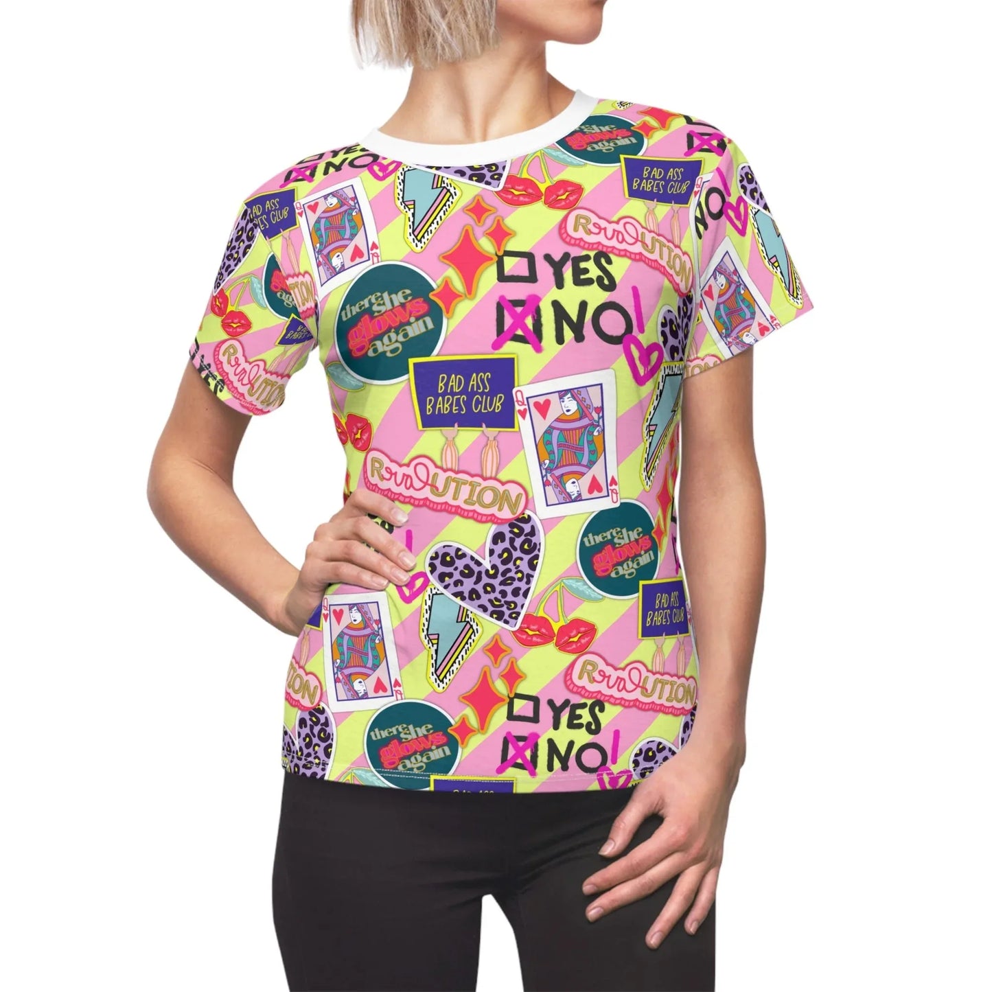 Girl Power Revolution T-Shirt - All Over Prints