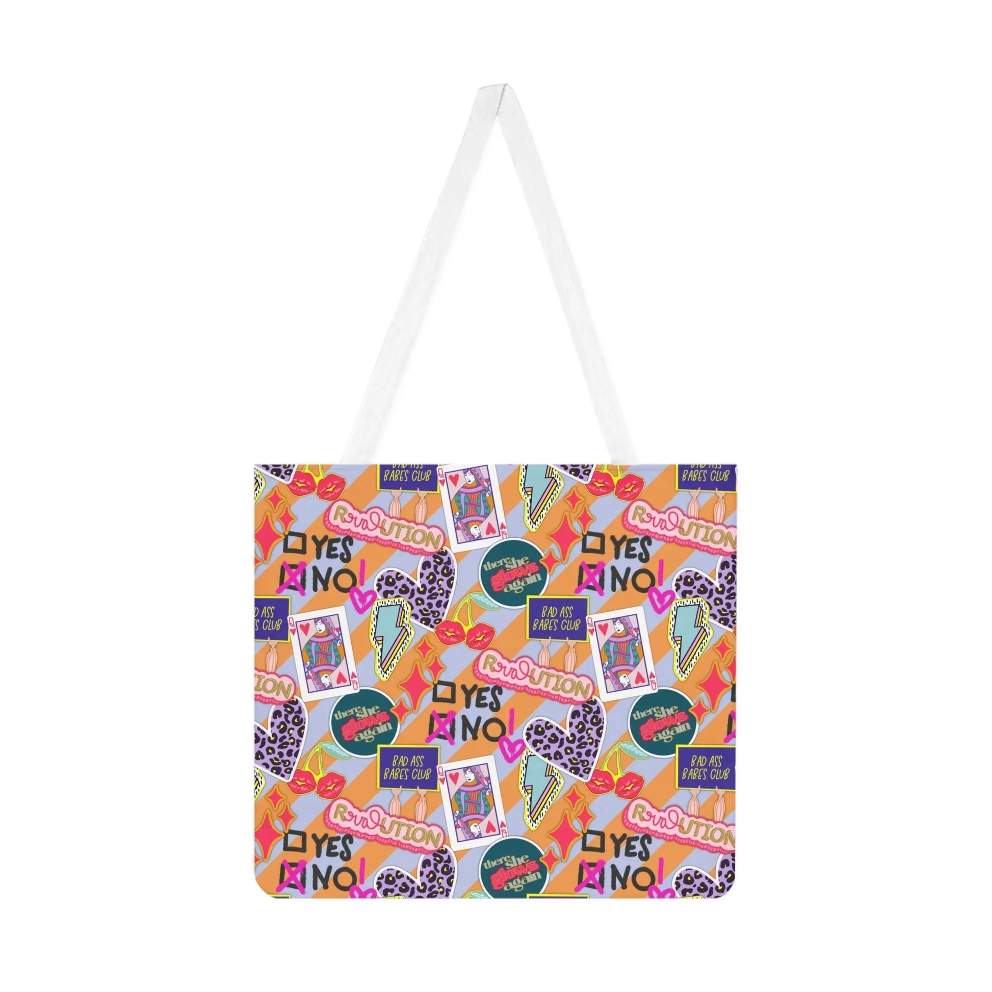 Girl Power Revolution Tote Bag - One size / White - Bags