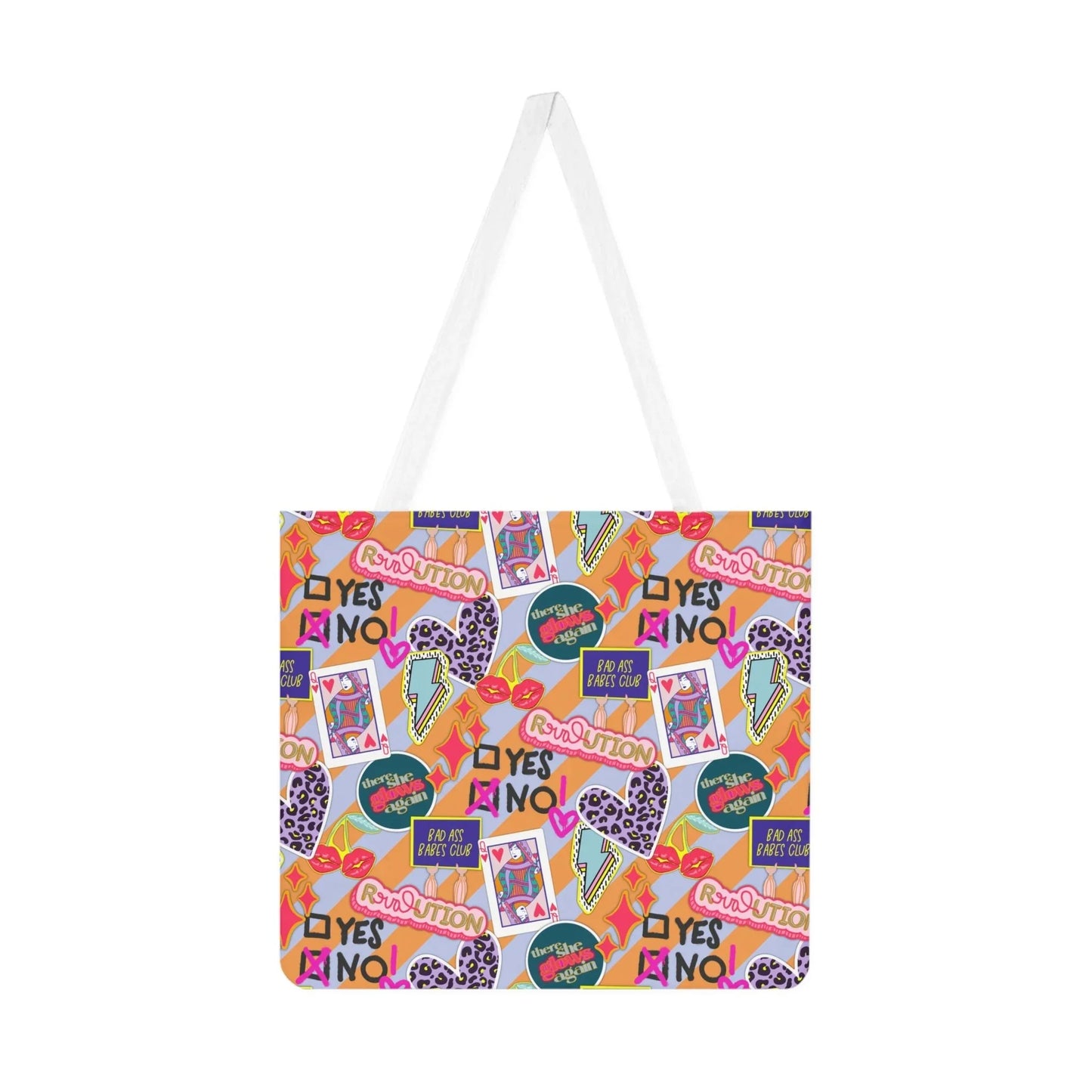 Girl Power Revolution Tote Bag - One size / White - Bags