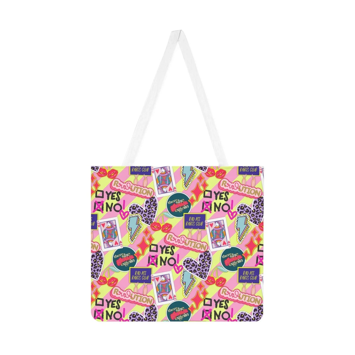 Girl Power Revolution Tote Bag - One size / White - Bags