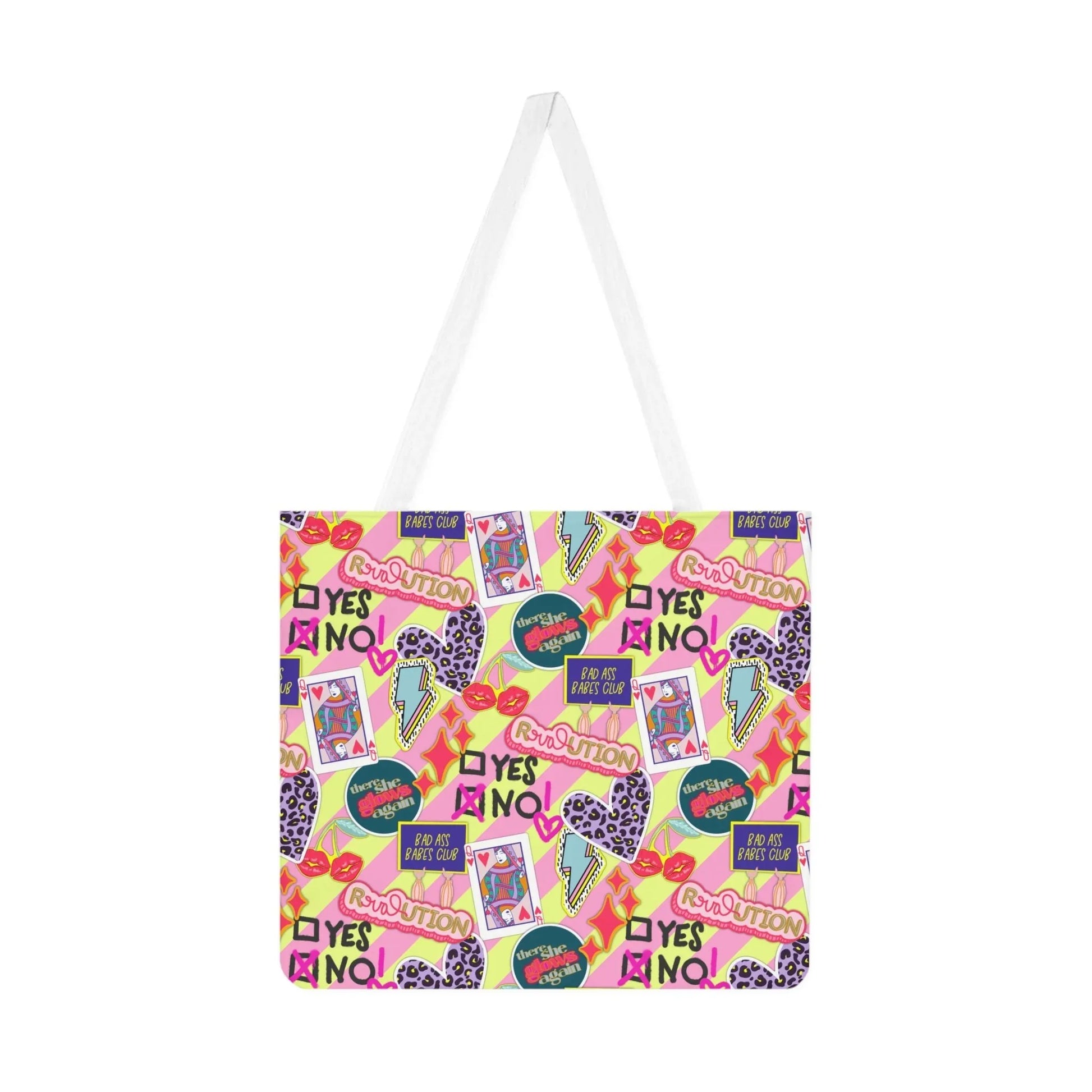 Girl Power Revolution Tote Bag - One size / White - Bags
