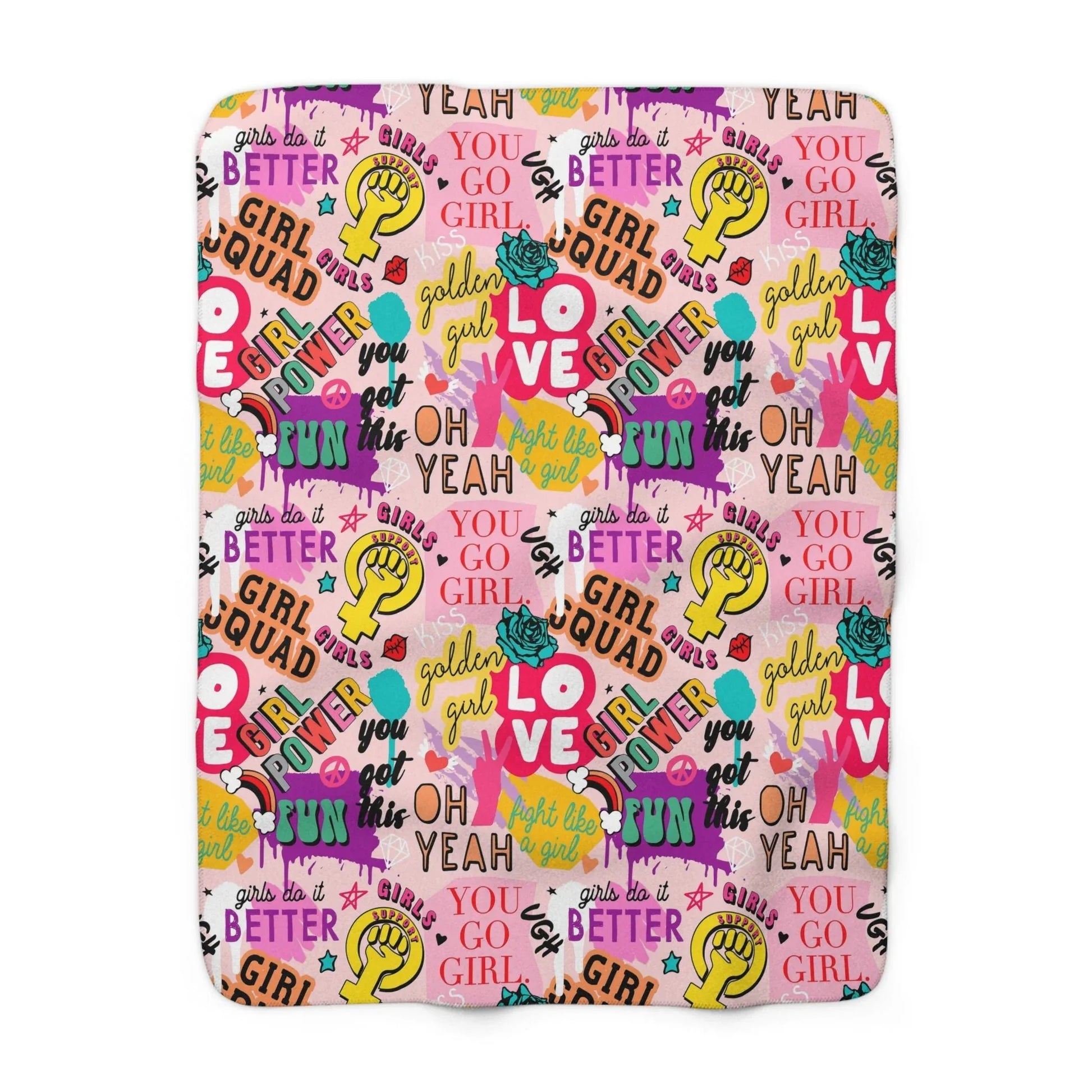 Girl Squad Blanket - 50’’ × 60’’ - Home Decor