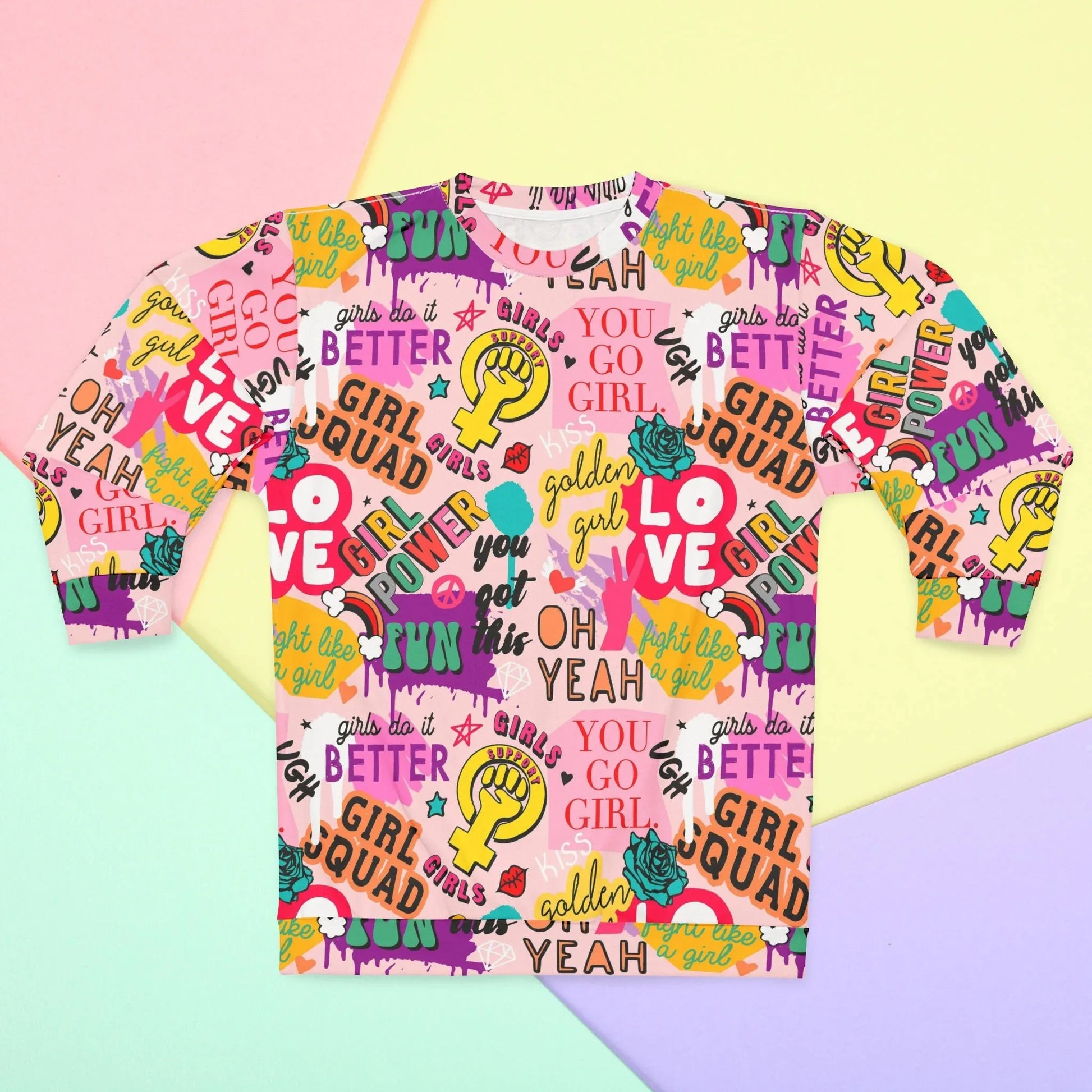 Girl Squad Sweatshirt - XS - All Over Prints