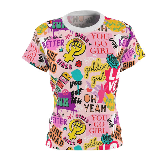 Girl Squad T-Shirt - XS / White stitching / 4 oz. - All Over Prints