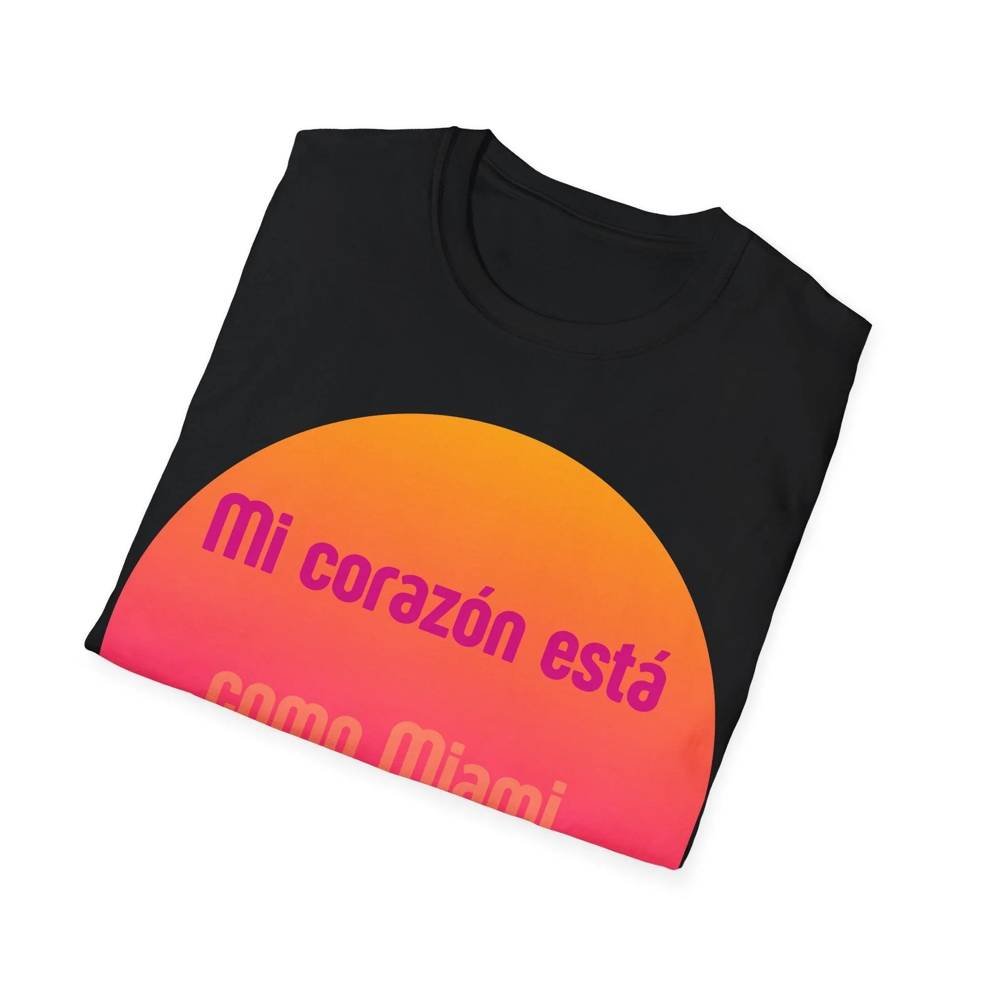 Heart in the 305 | black | Unisex - T-Shirt