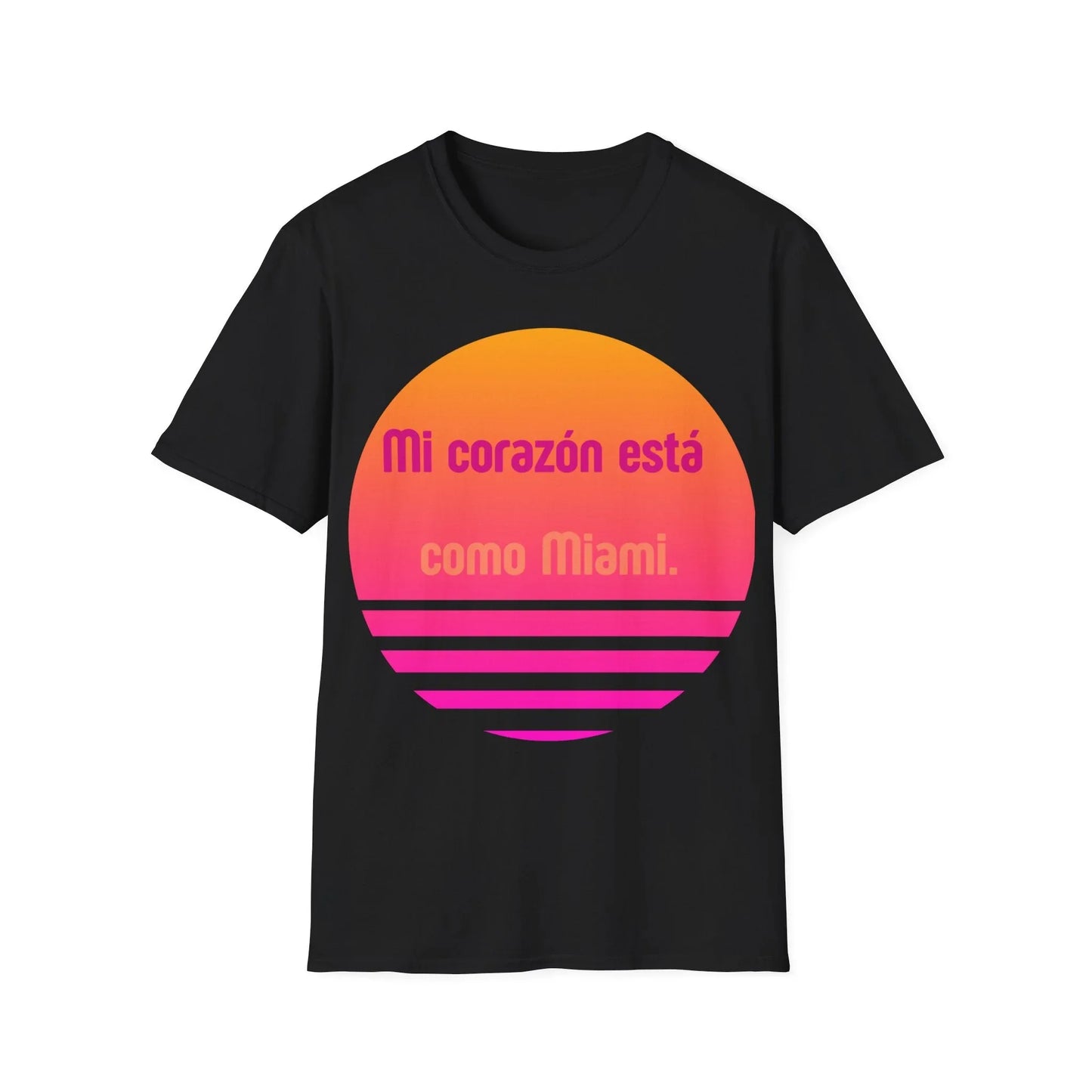 Heart in the 305 | black | Unisex - Black / S - T-Shirt