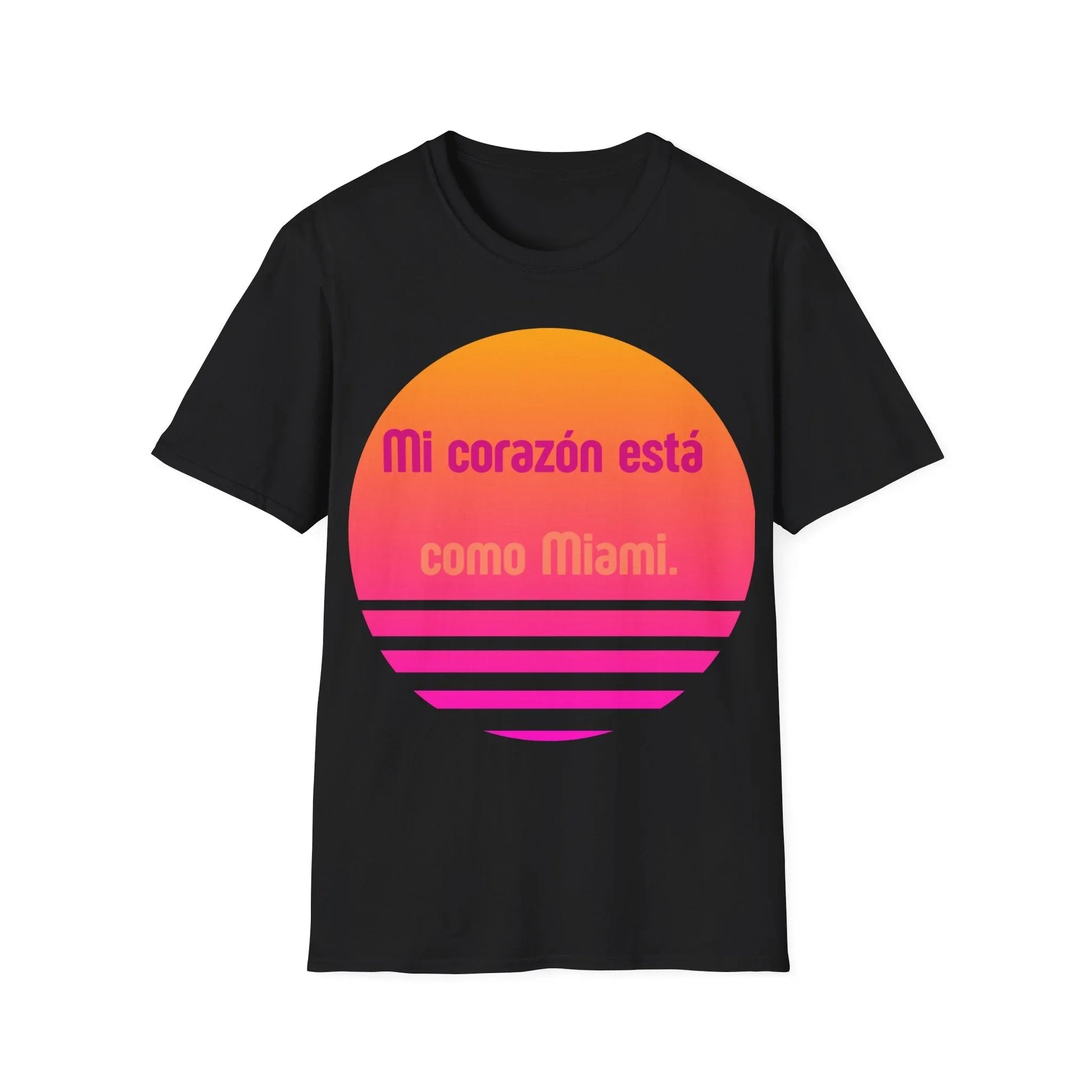 Heart in the 305 | black | Unisex - Black / S - T-Shirt