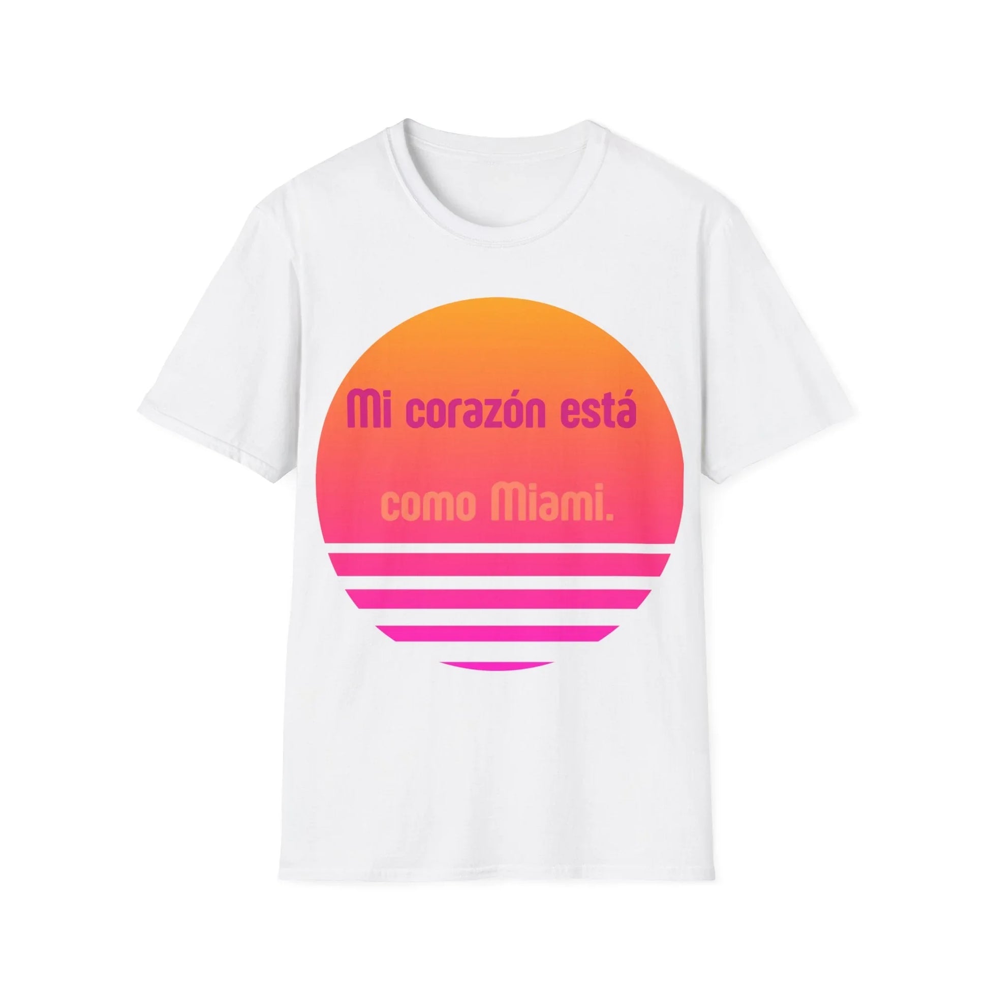 Heart in the 305 | white | Unisex - White / S - T-Shirt