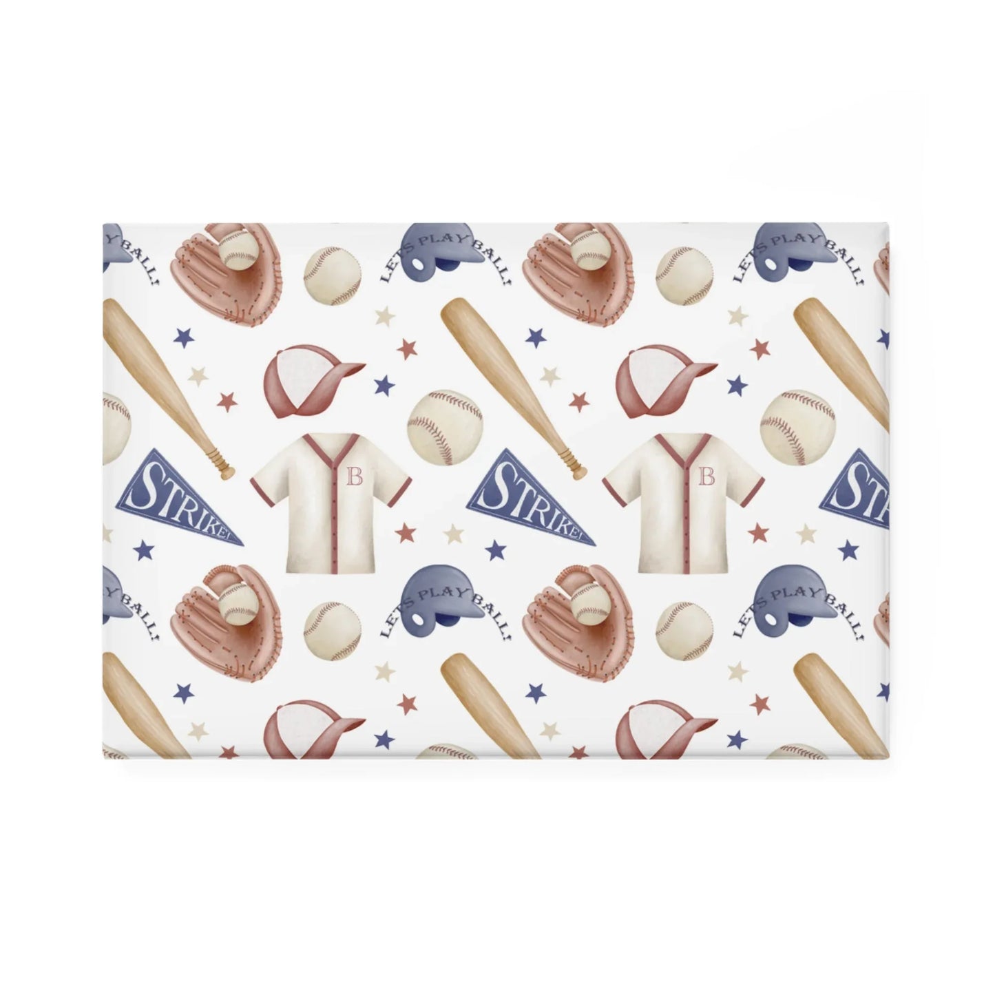 Home Run Magnet - 1 pc / 2’’ x 3’’ / Rectangle - Decor