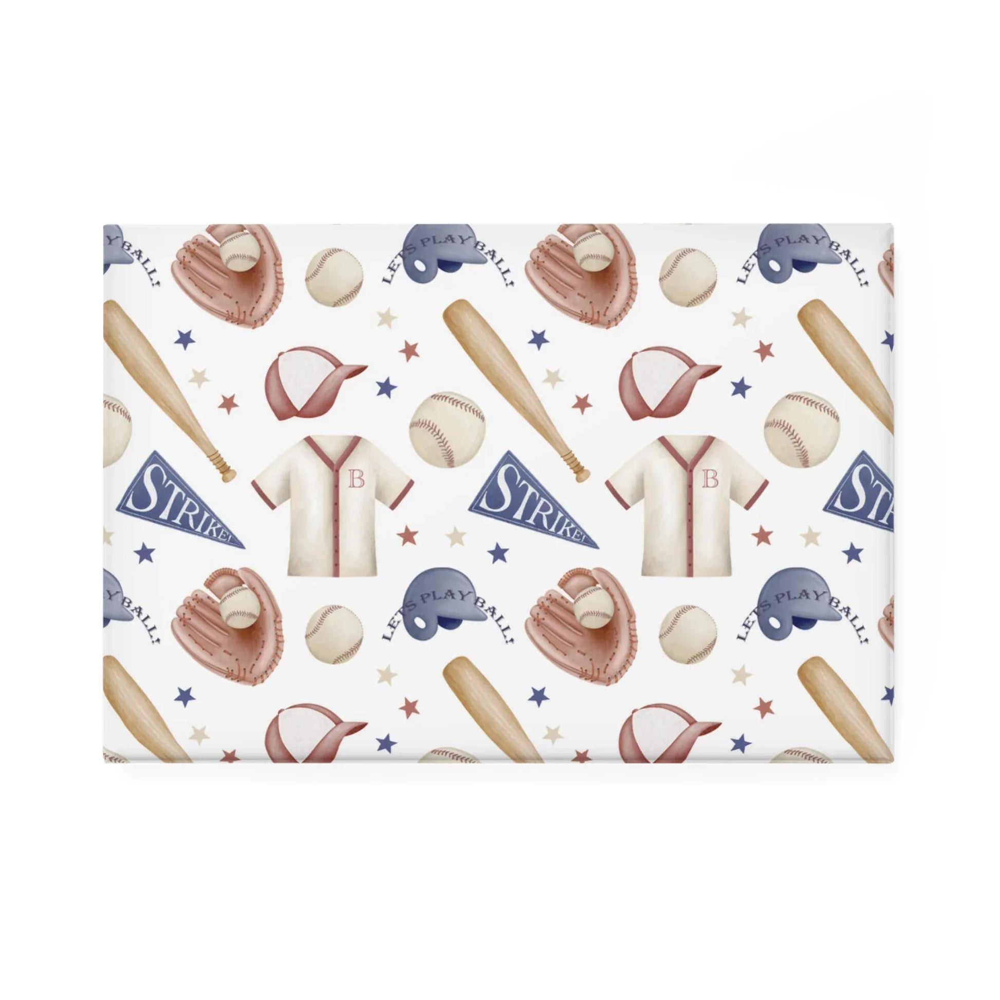 Home Run Magnet - 1 pc / 2’’ x 3’’ / Rectangle - Decor