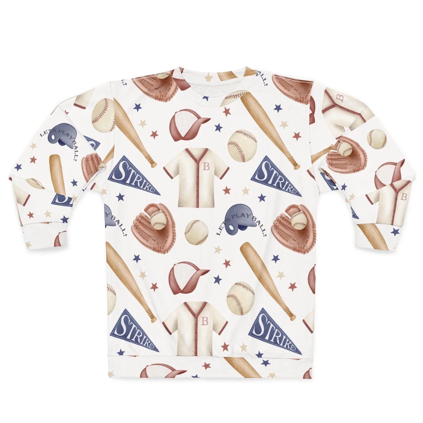 Home Run Spirit Sweatshirt - XS - All Over Prints