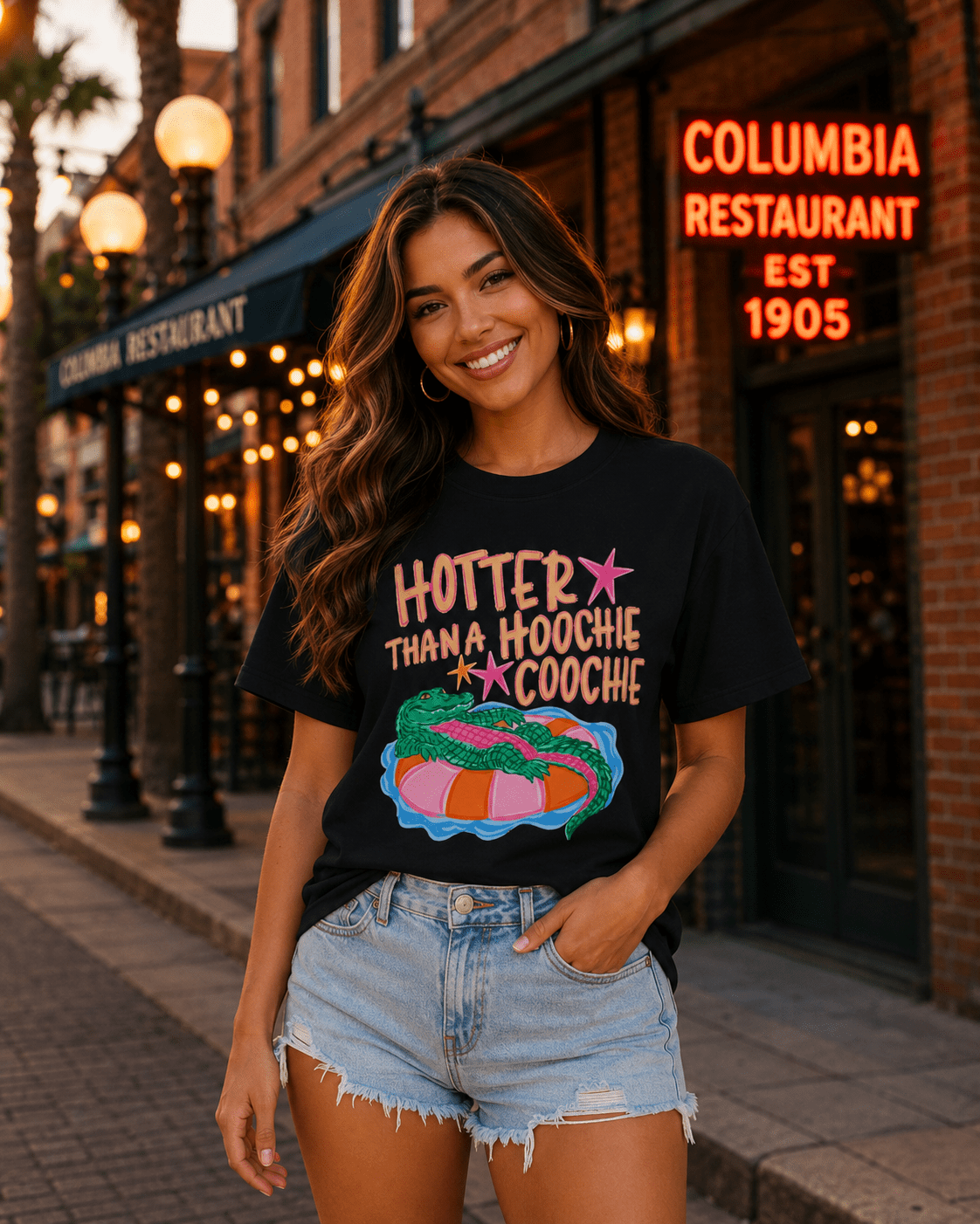 Hotter Than A Hoochie Coochie T-Shirt – RELLE Fashion & Lifestyle – Product Image