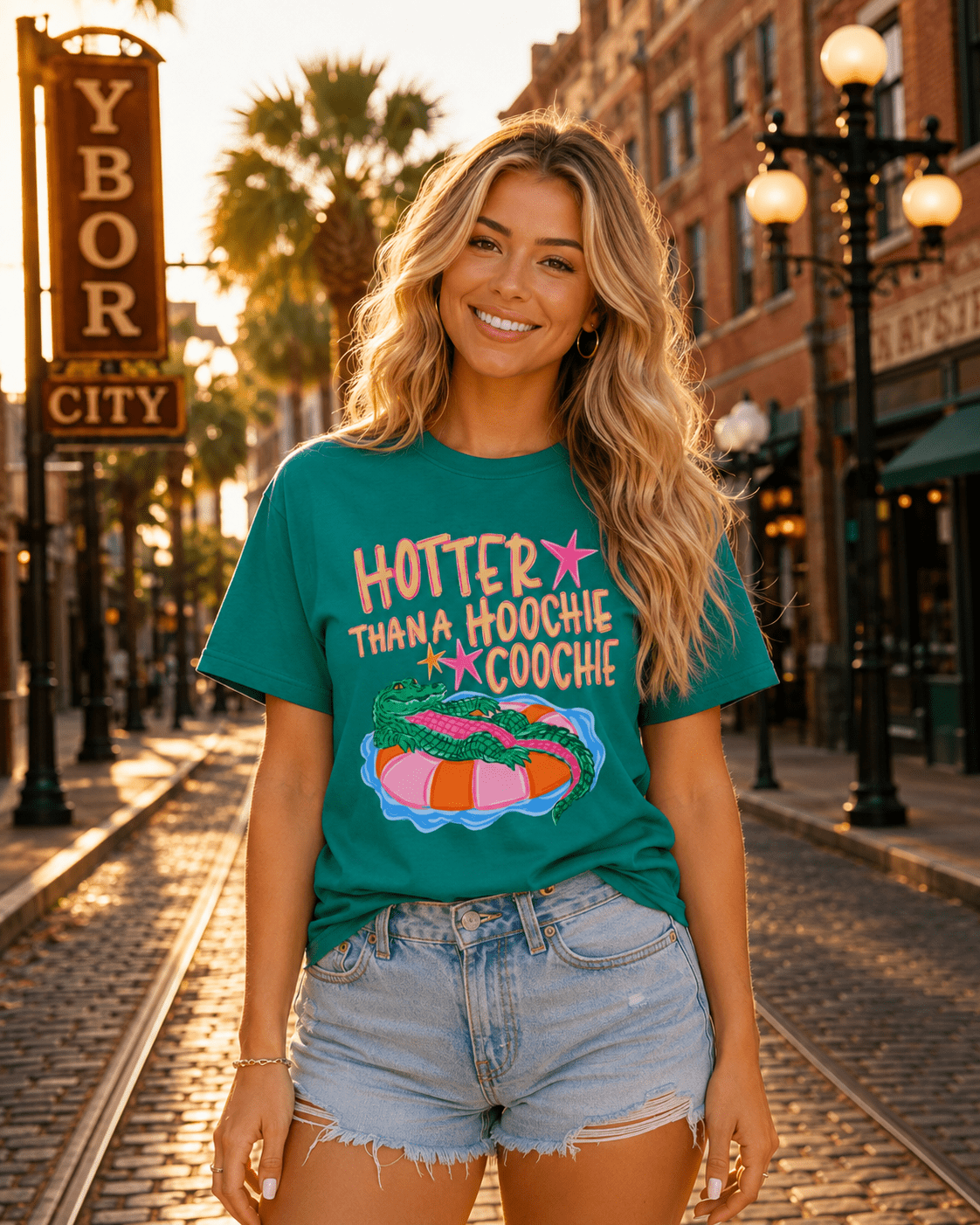 Hotter Than A Hoochie Coochie T-Shirt – RELLE Fashion & Lifestyle – Product Image