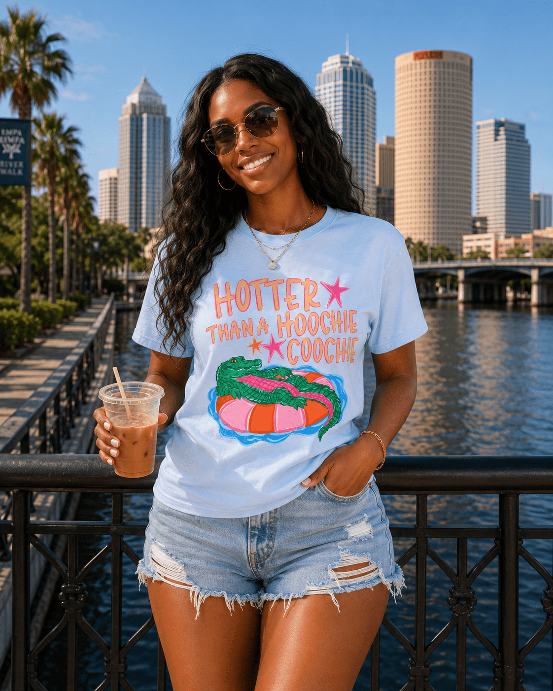 Hotter Than A Hoochie Coochie T-Shirt – RELLE Fashion & Lifestyle – Product Image