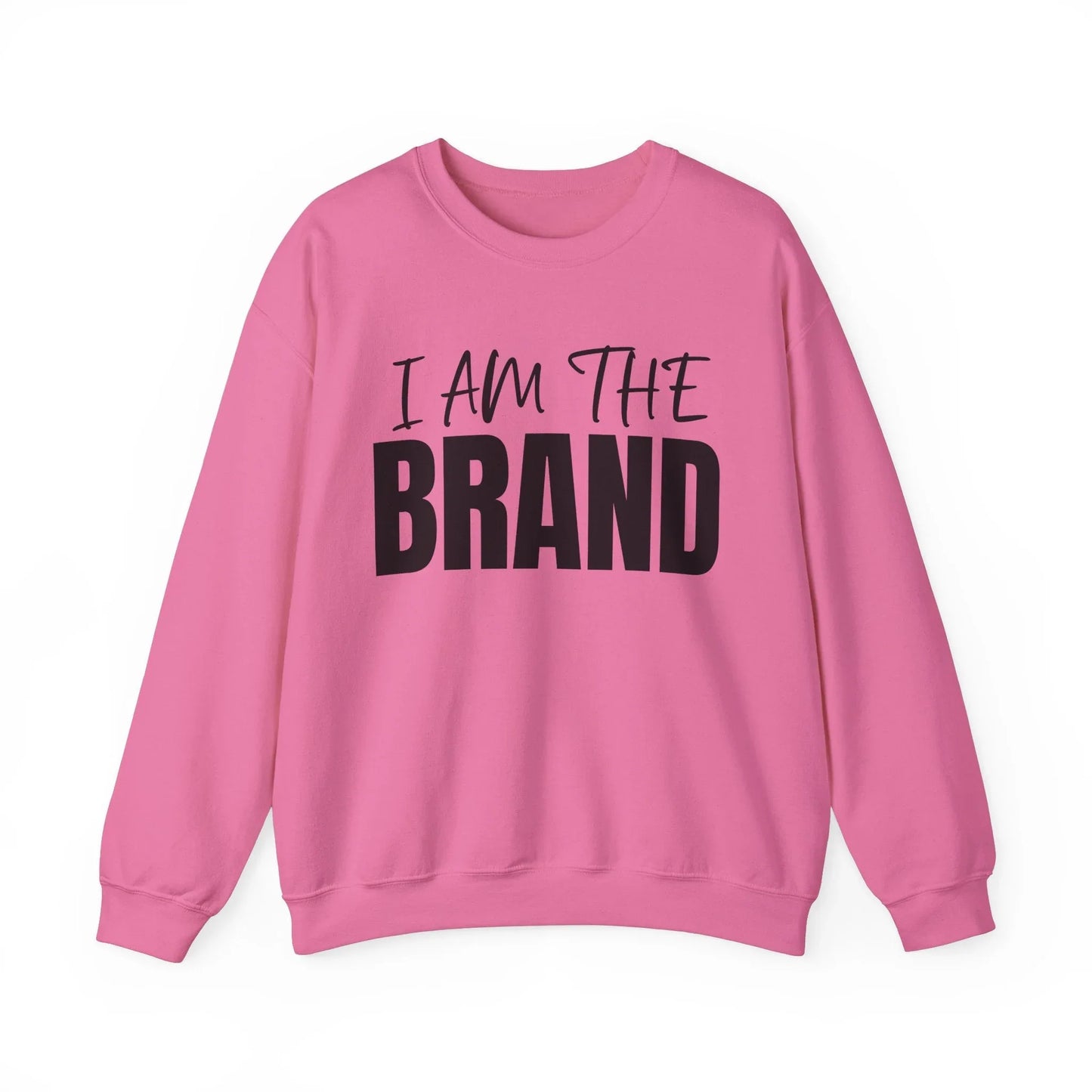 I AM THE BRAND Sweatshirt - Safety Pink / S