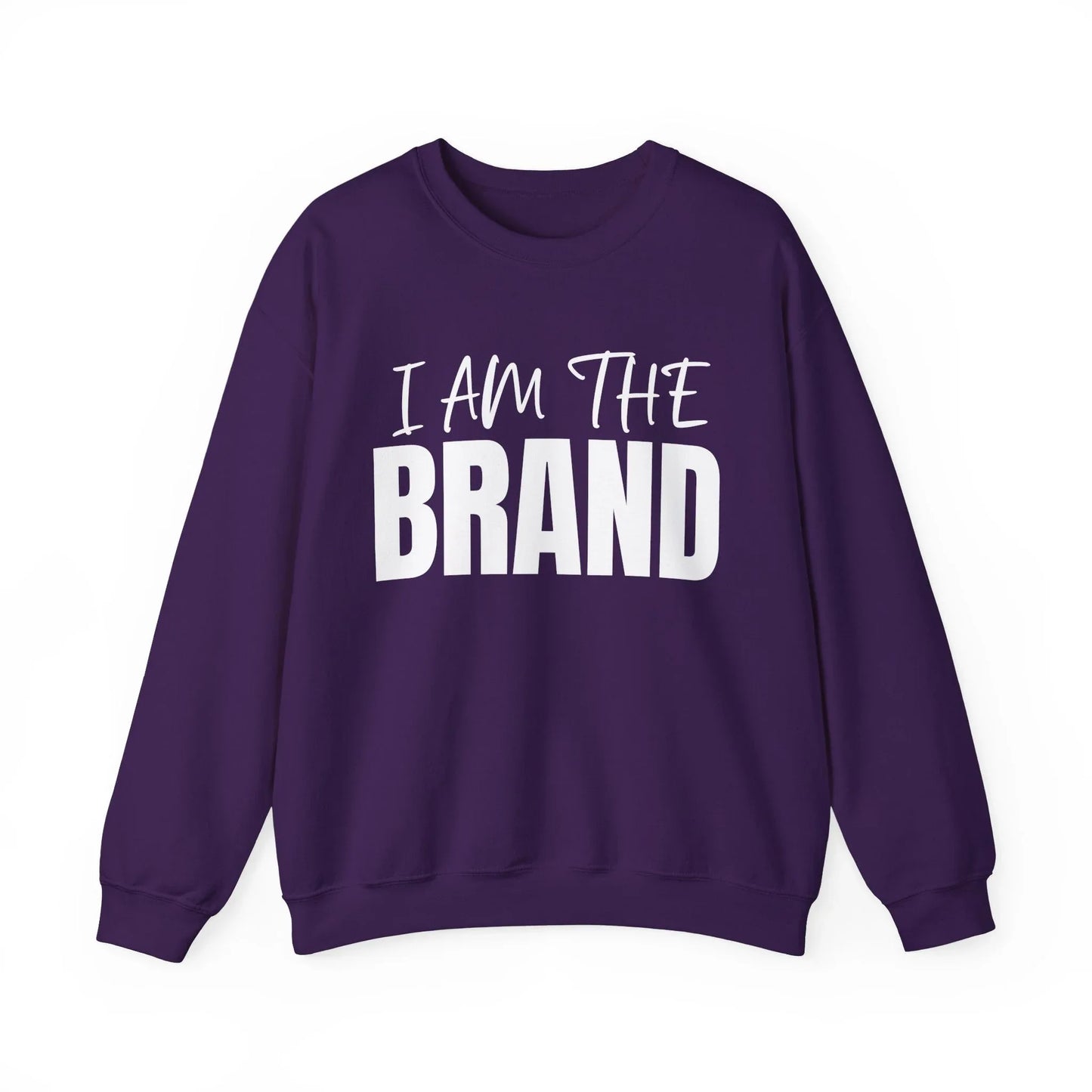 I AM THE BRAND Sweatshirt - Purple / S