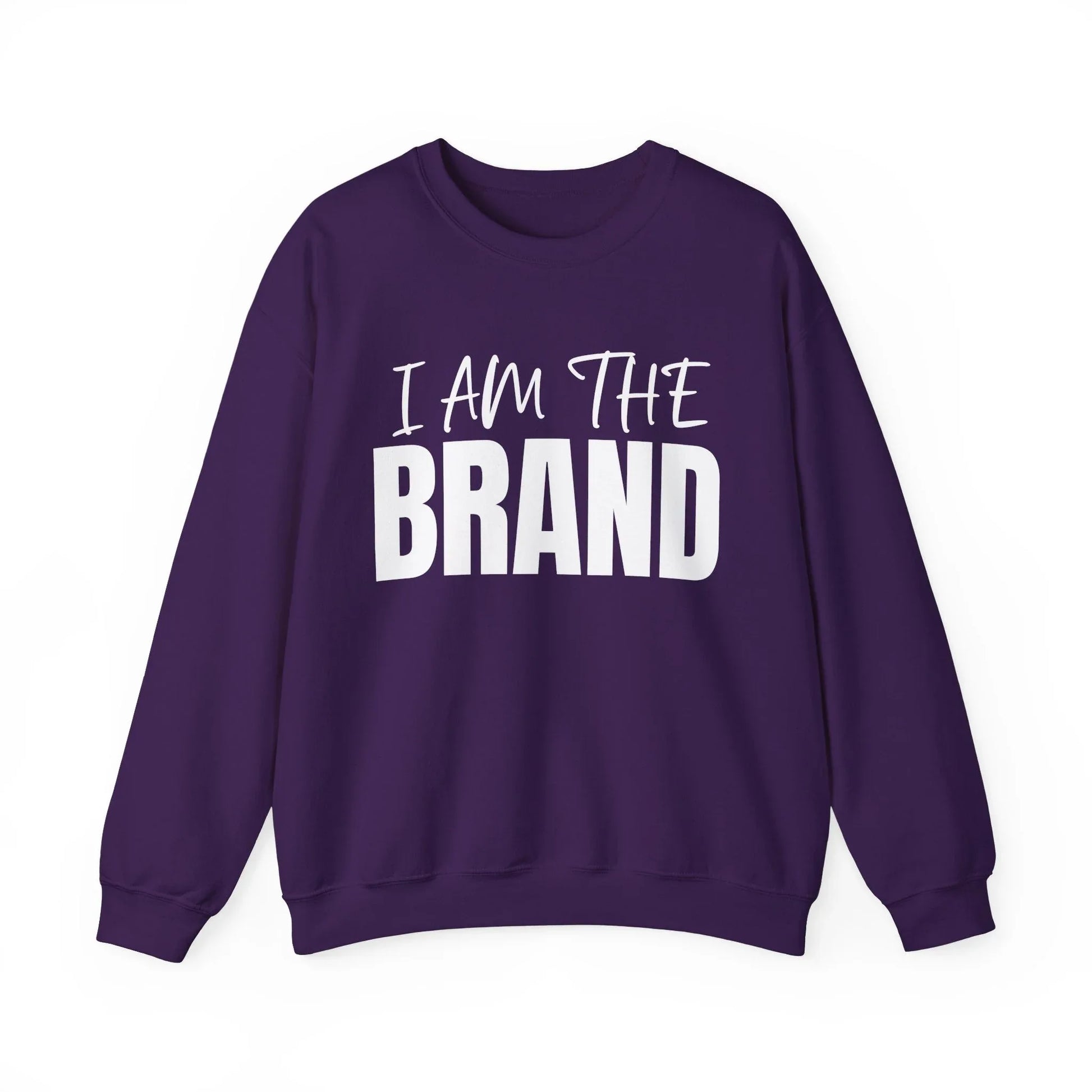 I AM THE BRAND Sweatshirt - Purple / S
