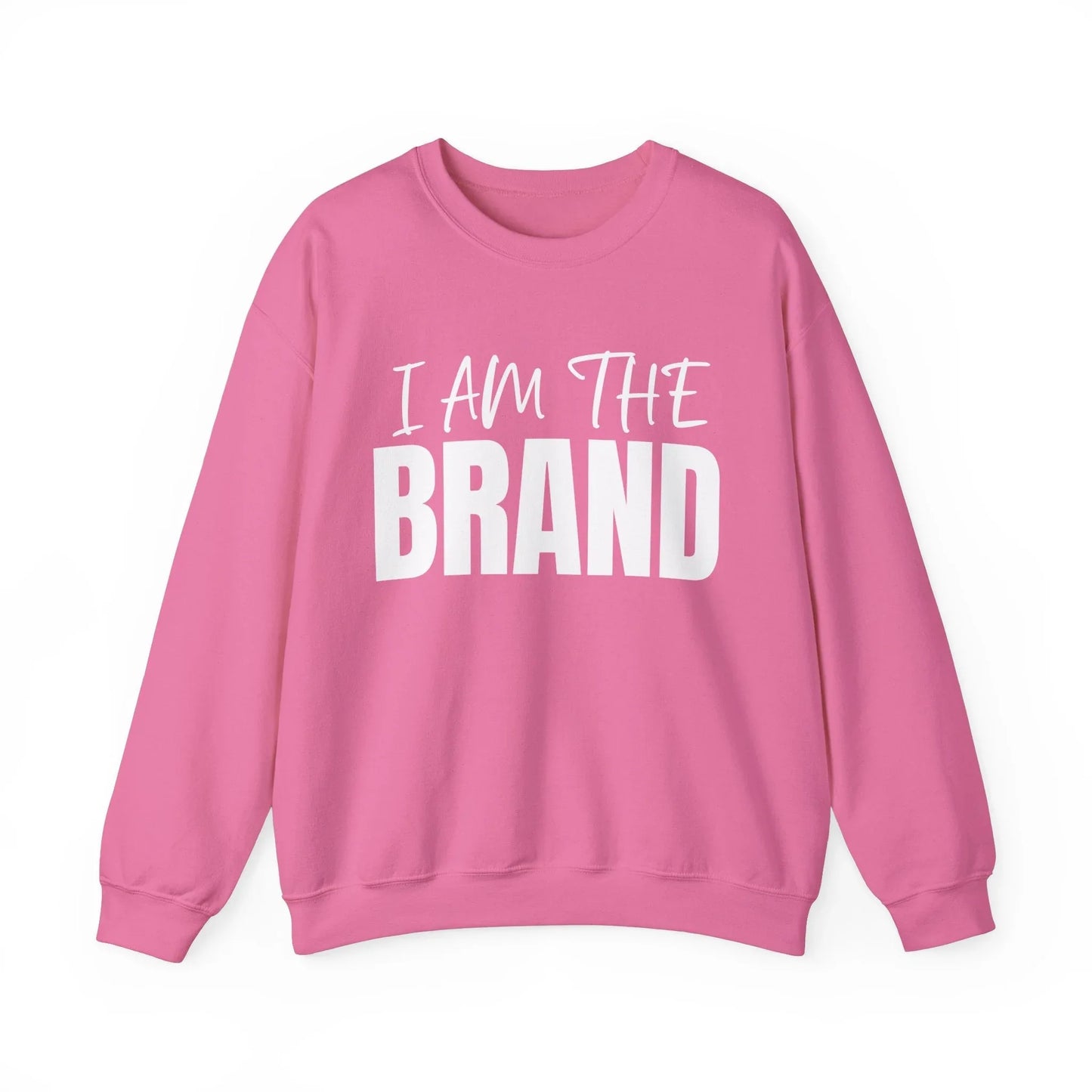 I AM THE BRAND Sweatshirt - Safety Pink / S