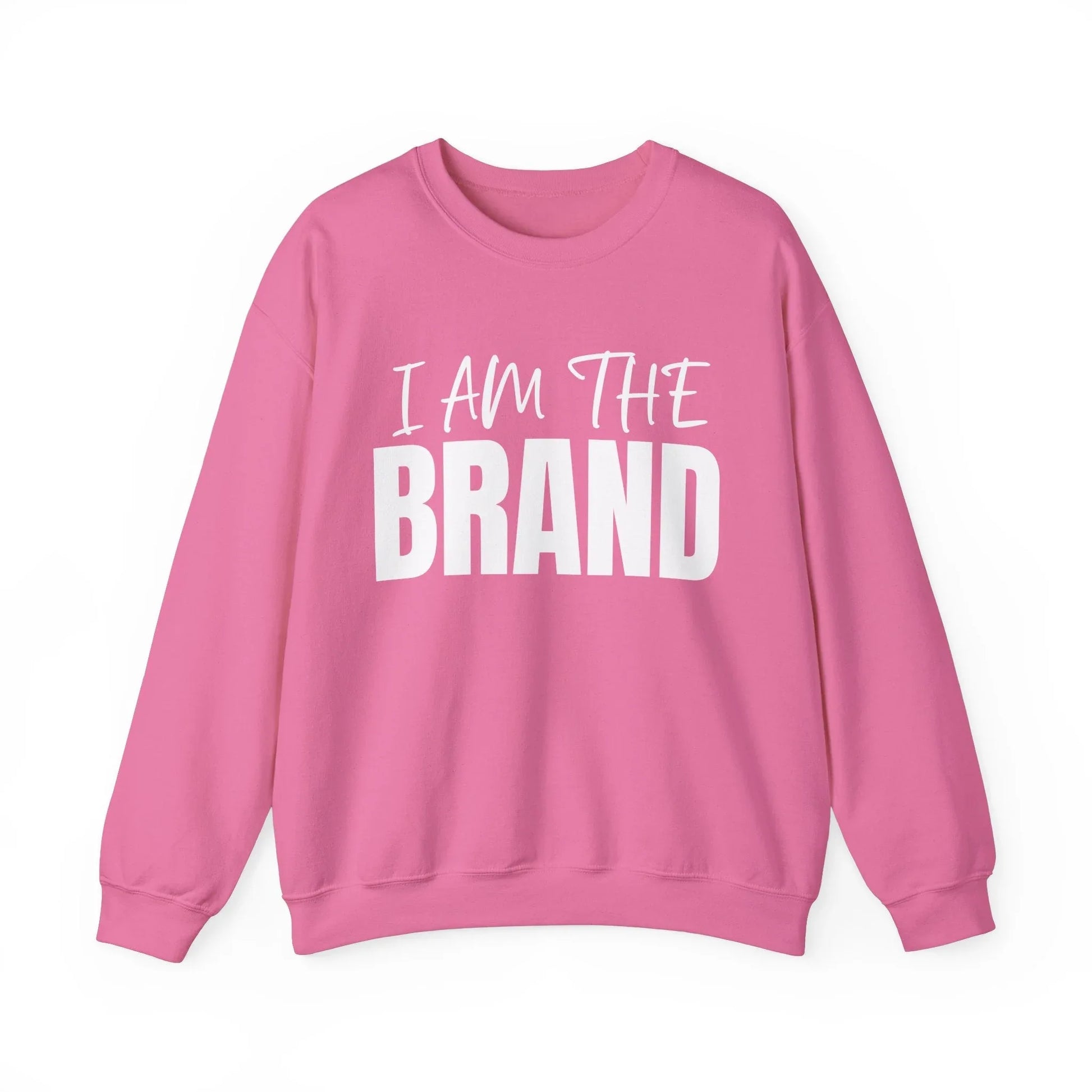 I AM THE BRAND Sweatshirt - Safety Pink / S