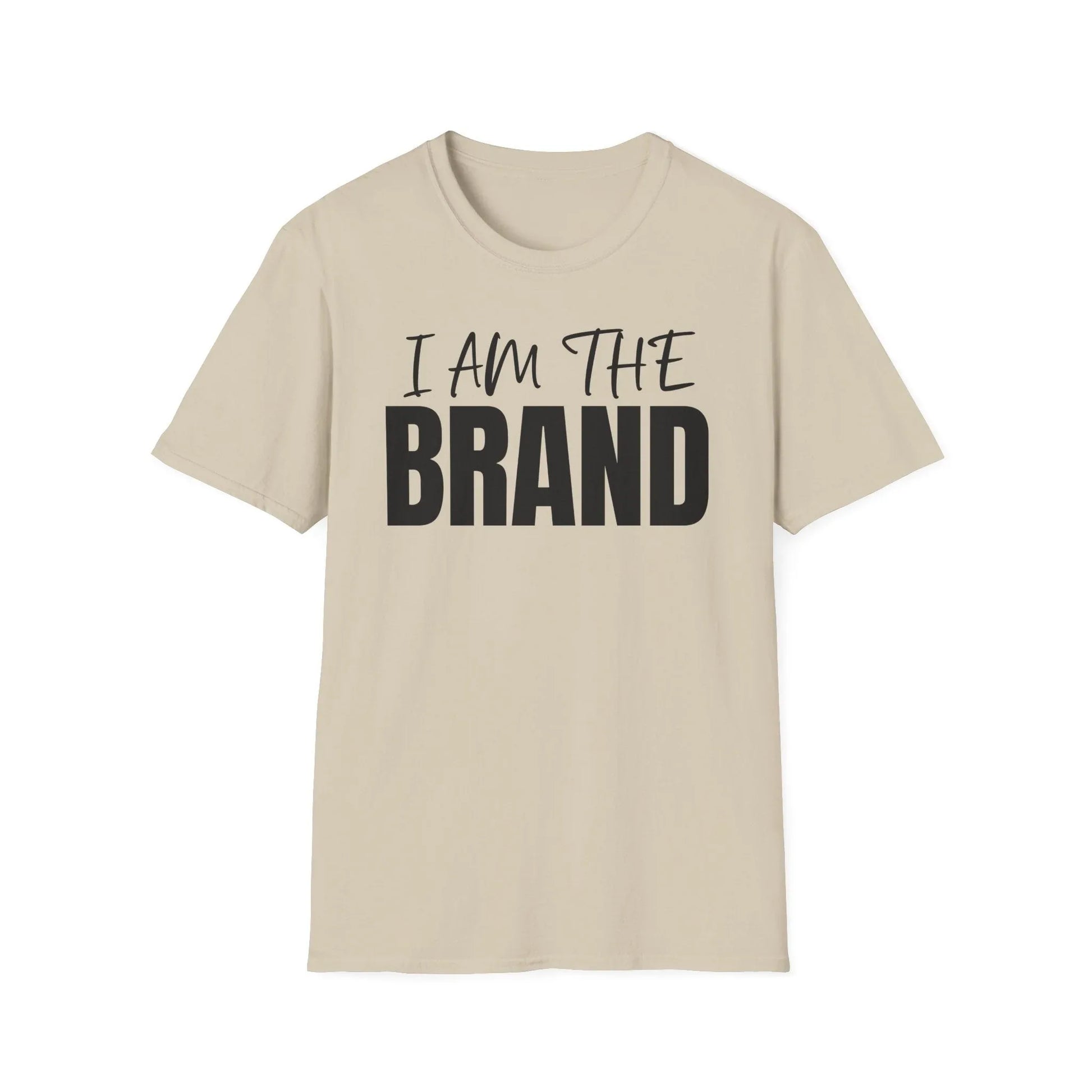 I AM THE BRAND T-Shirt - S / Sand