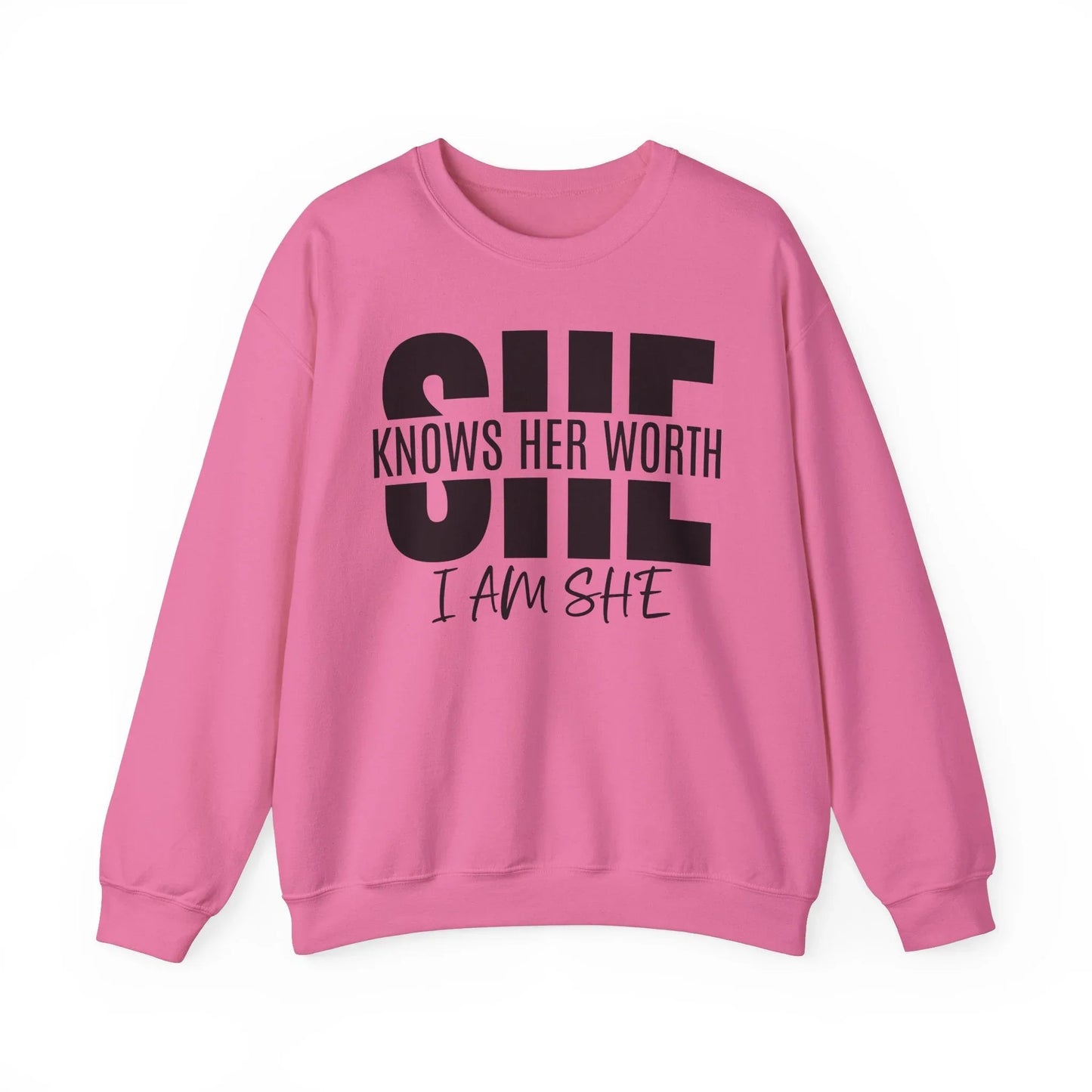 In Her Value Sweatshirt - Safety Pink / S