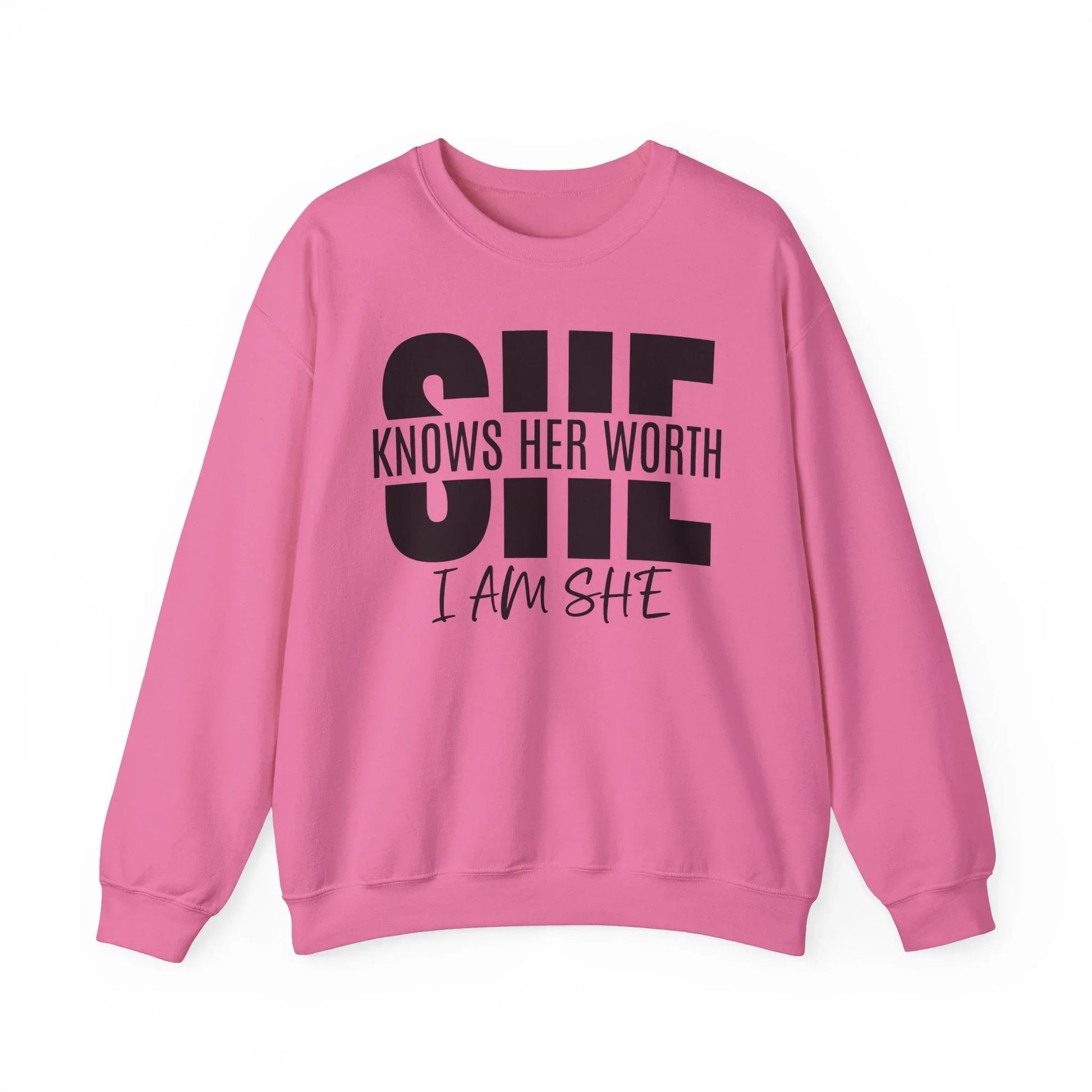 In Her Value Sweatshirt - Safety Pink / S