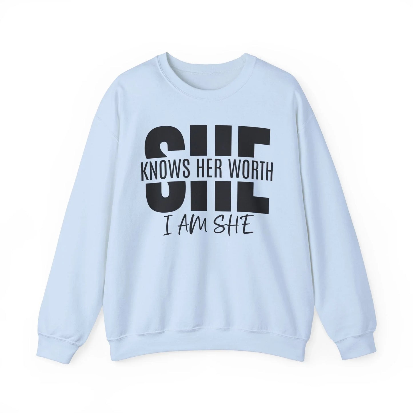 In Her Value Sweatshirt - Light Blue / S