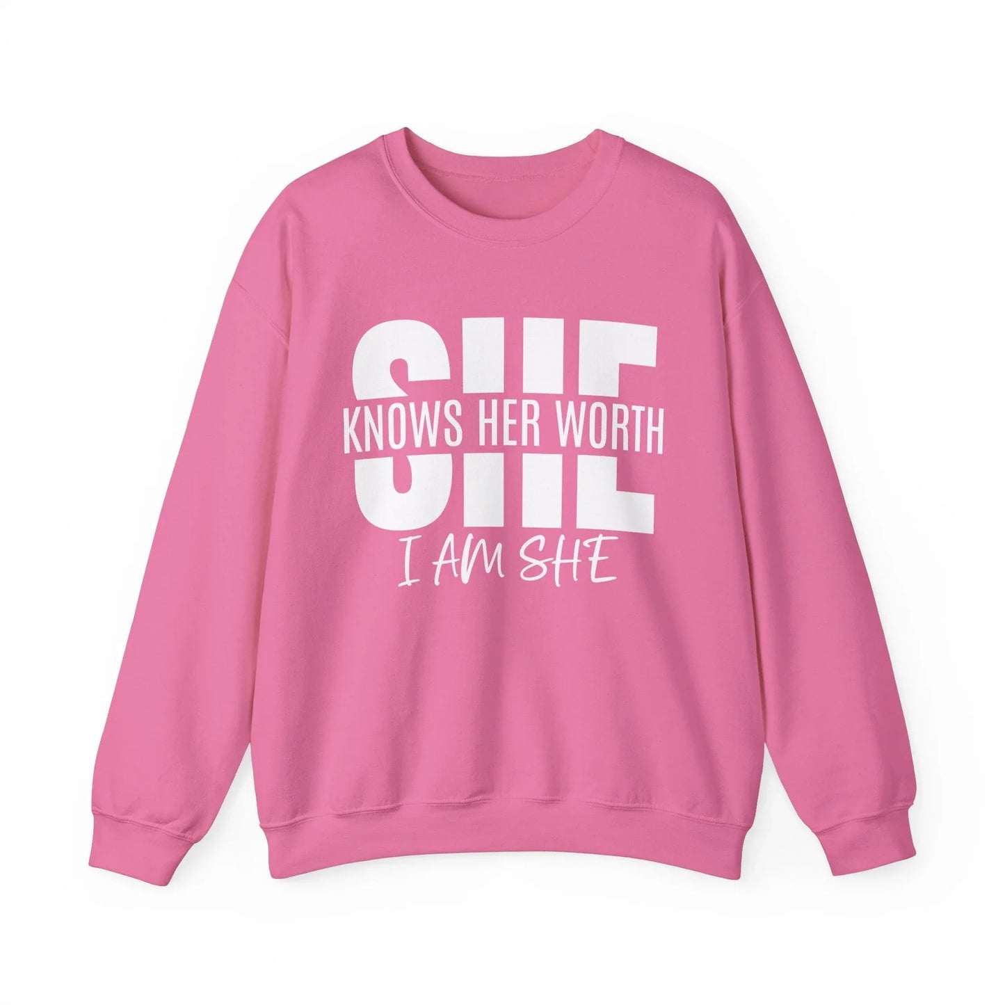 In Her Value Sweatshirt - Safety Pink / S