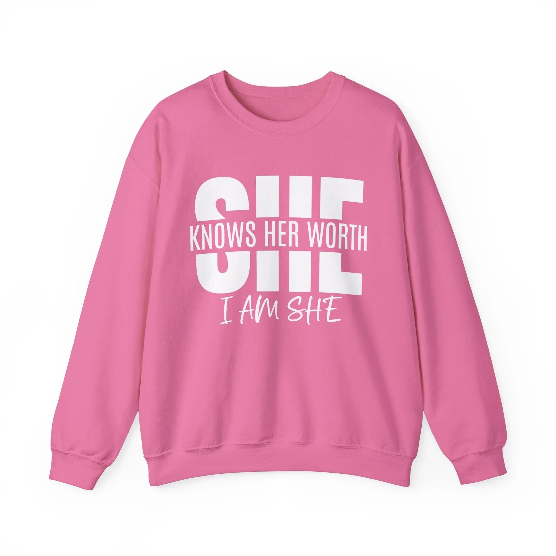 In Her Value Sweatshirt - Safety Pink / S