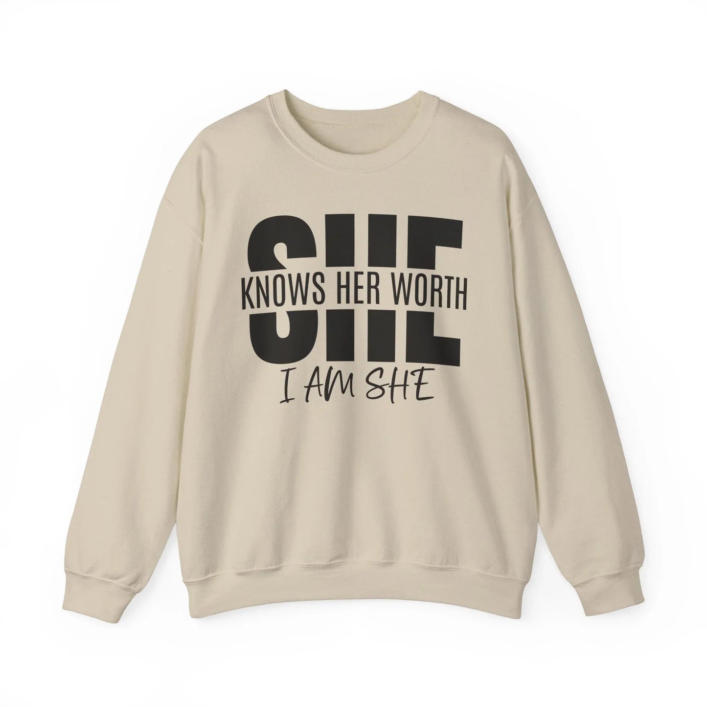 In Her Value Sweatshirt - Sand / S