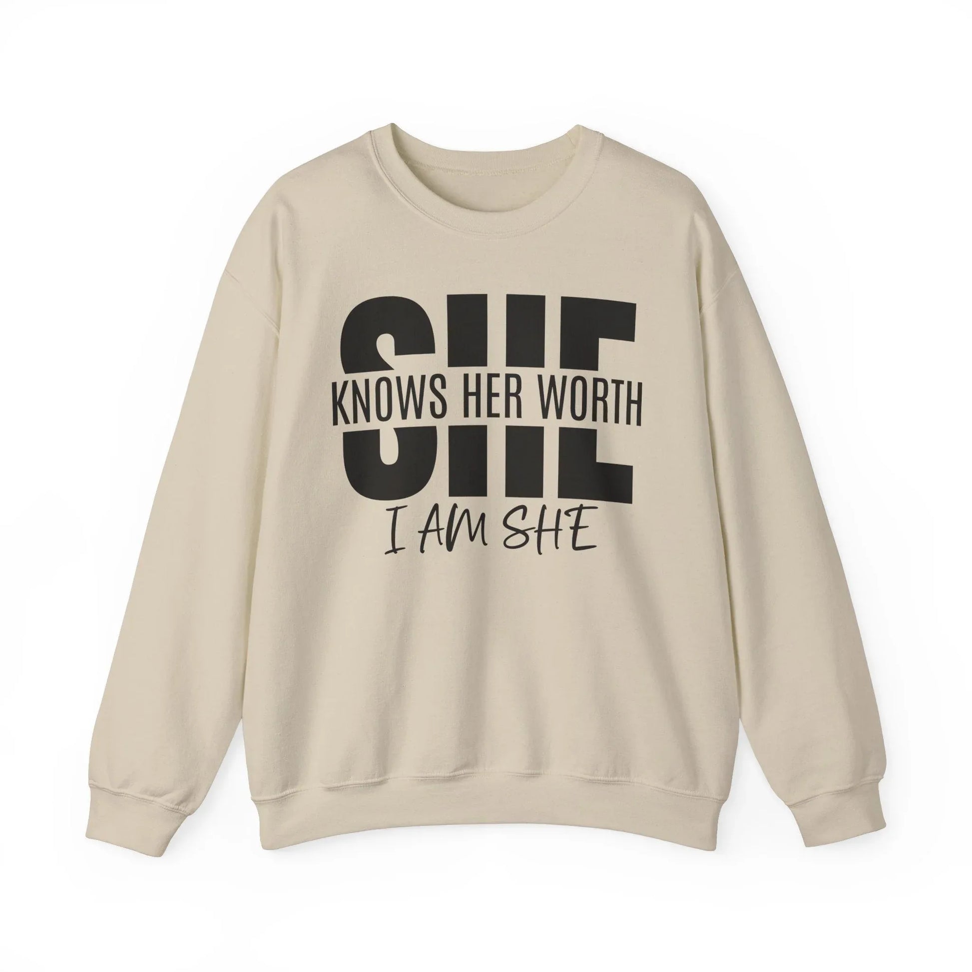 In Her Value Sweatshirt - Sand / S